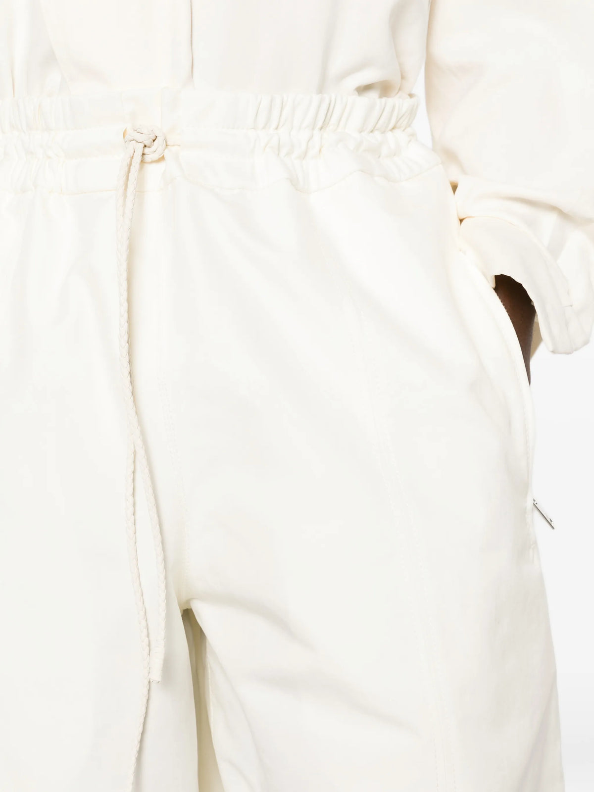 drawstring-waist track pants