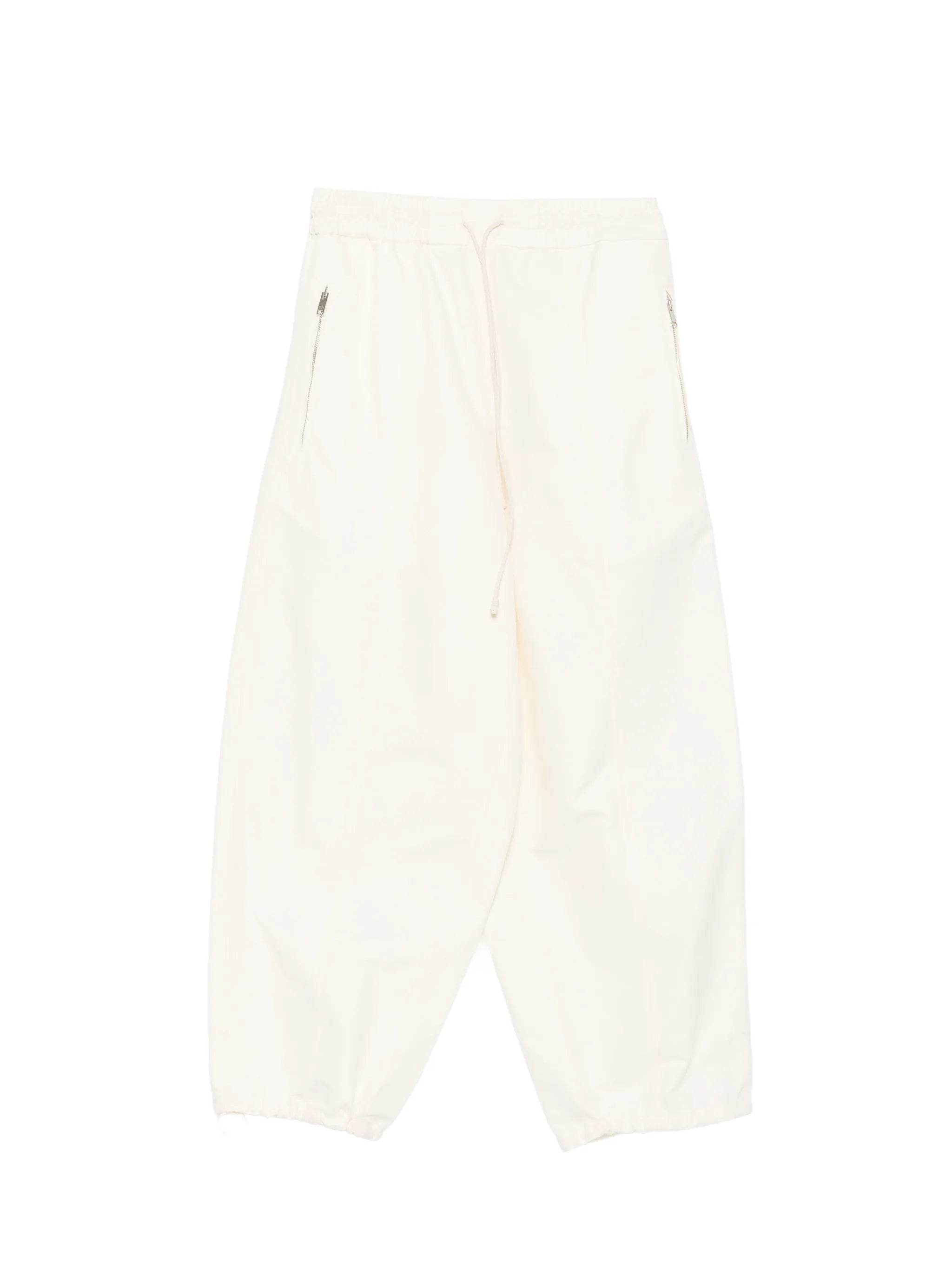 drawstring-waist track pants