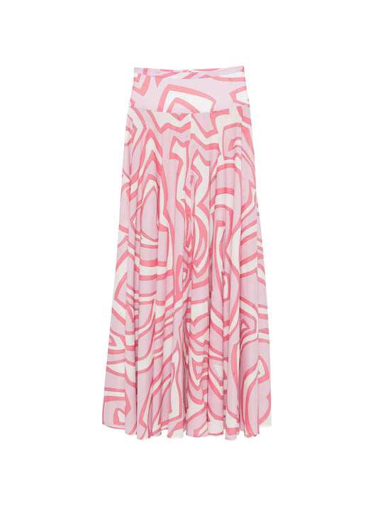 cotton maxi skirt