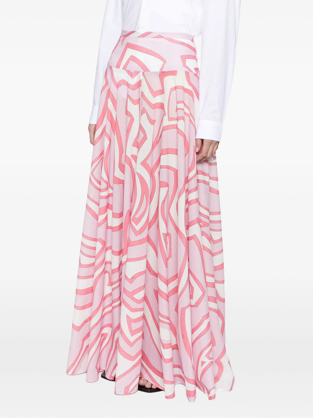 cotton maxi skirt
