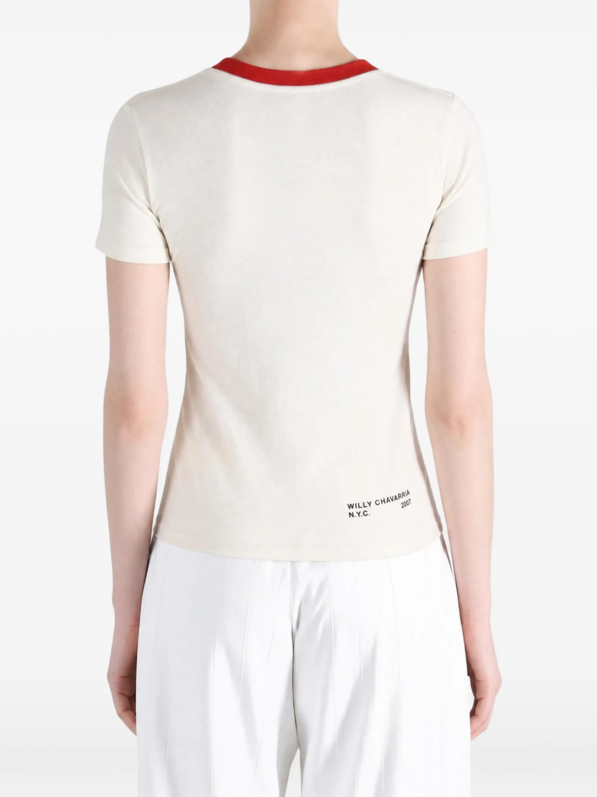 Payasadas graphic-print ringer T-shirt