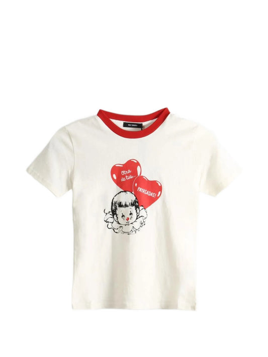 Payasadas graphic-print ringer T-shirt