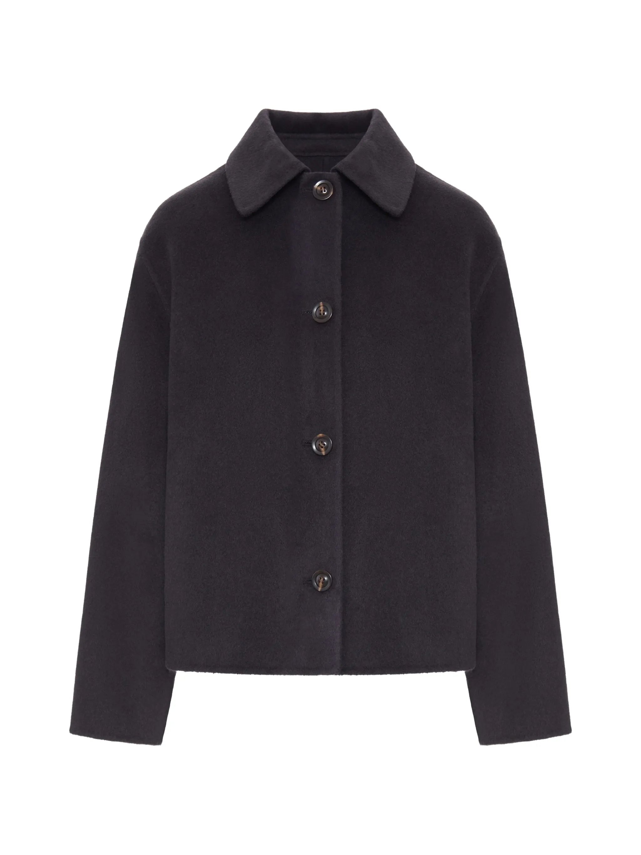 button-up shirt jacket