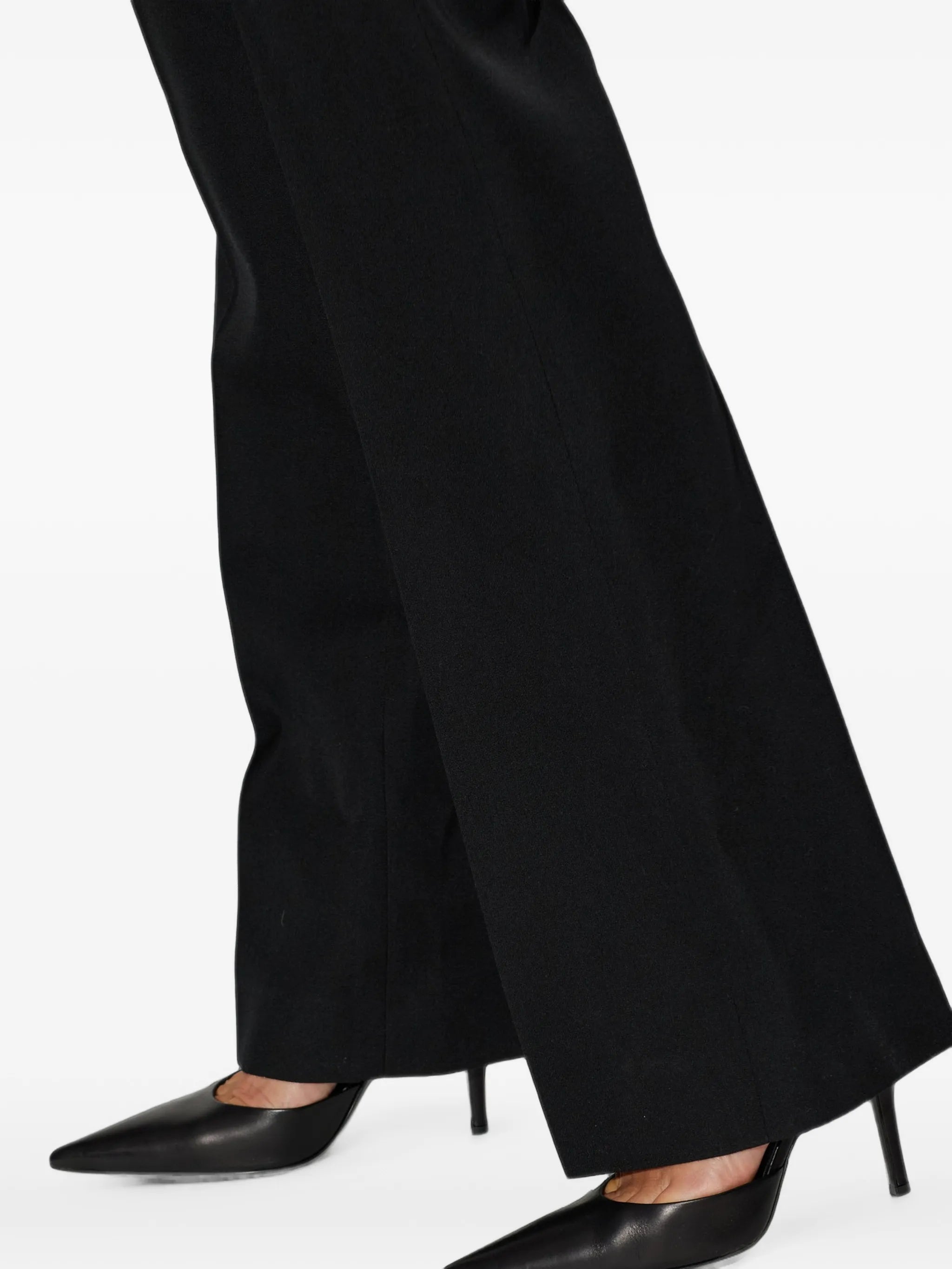 pointed-toe ankle-strap pumps