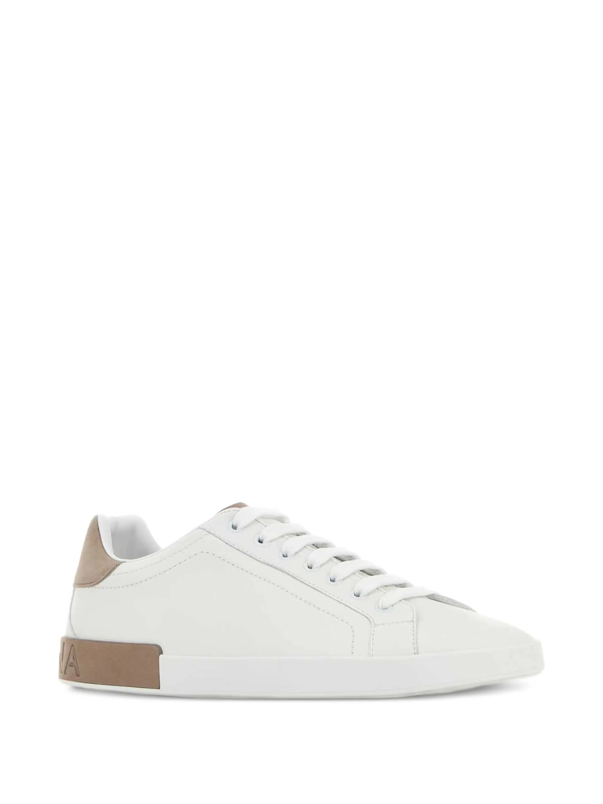logo-embossed panelled sneakers