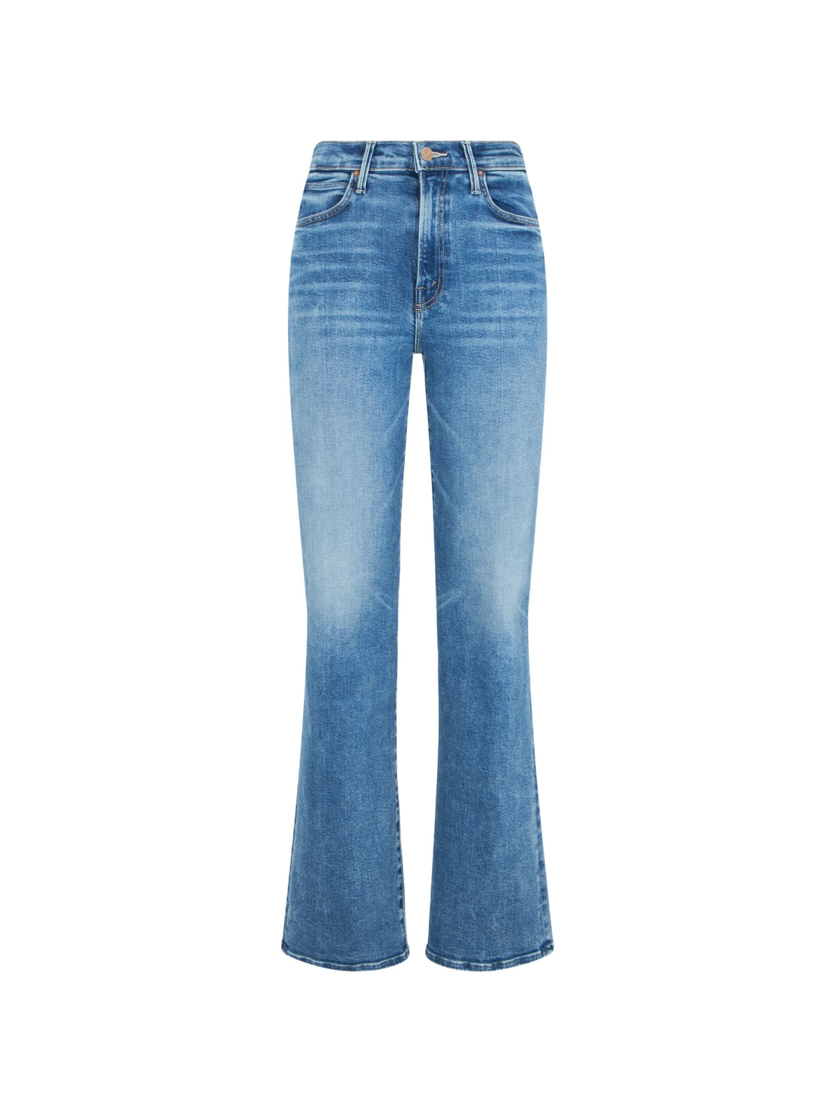 The Kick It faded-effect flared jeans