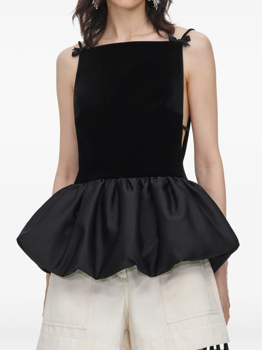 bubble-hem top