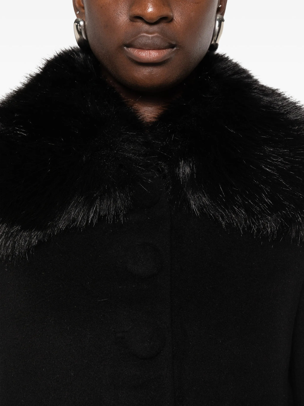 faux-fur trim jacket