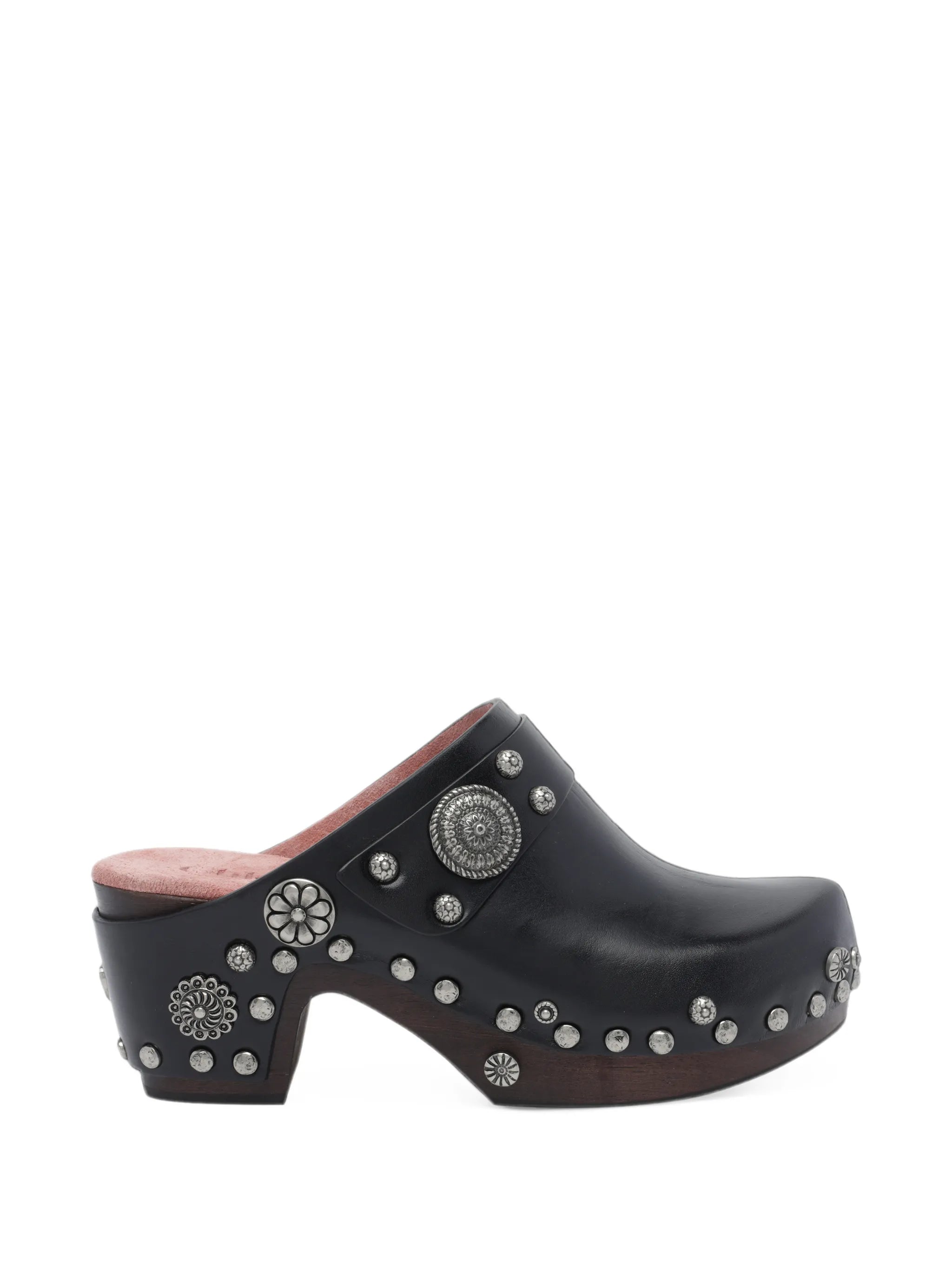 Talis studded leather mules
