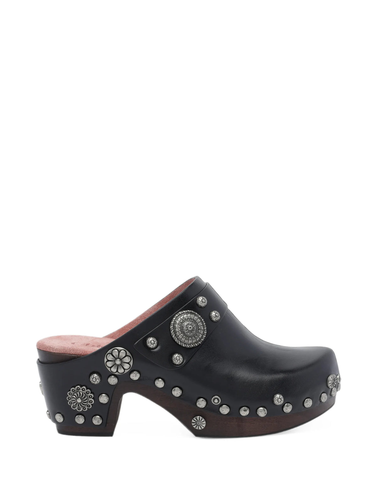 Talis studded leather mules