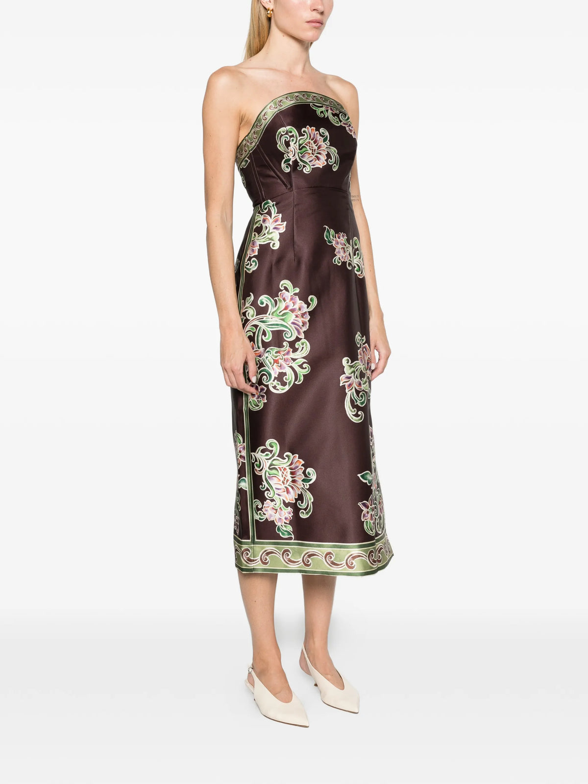 Josie bodice midi dress