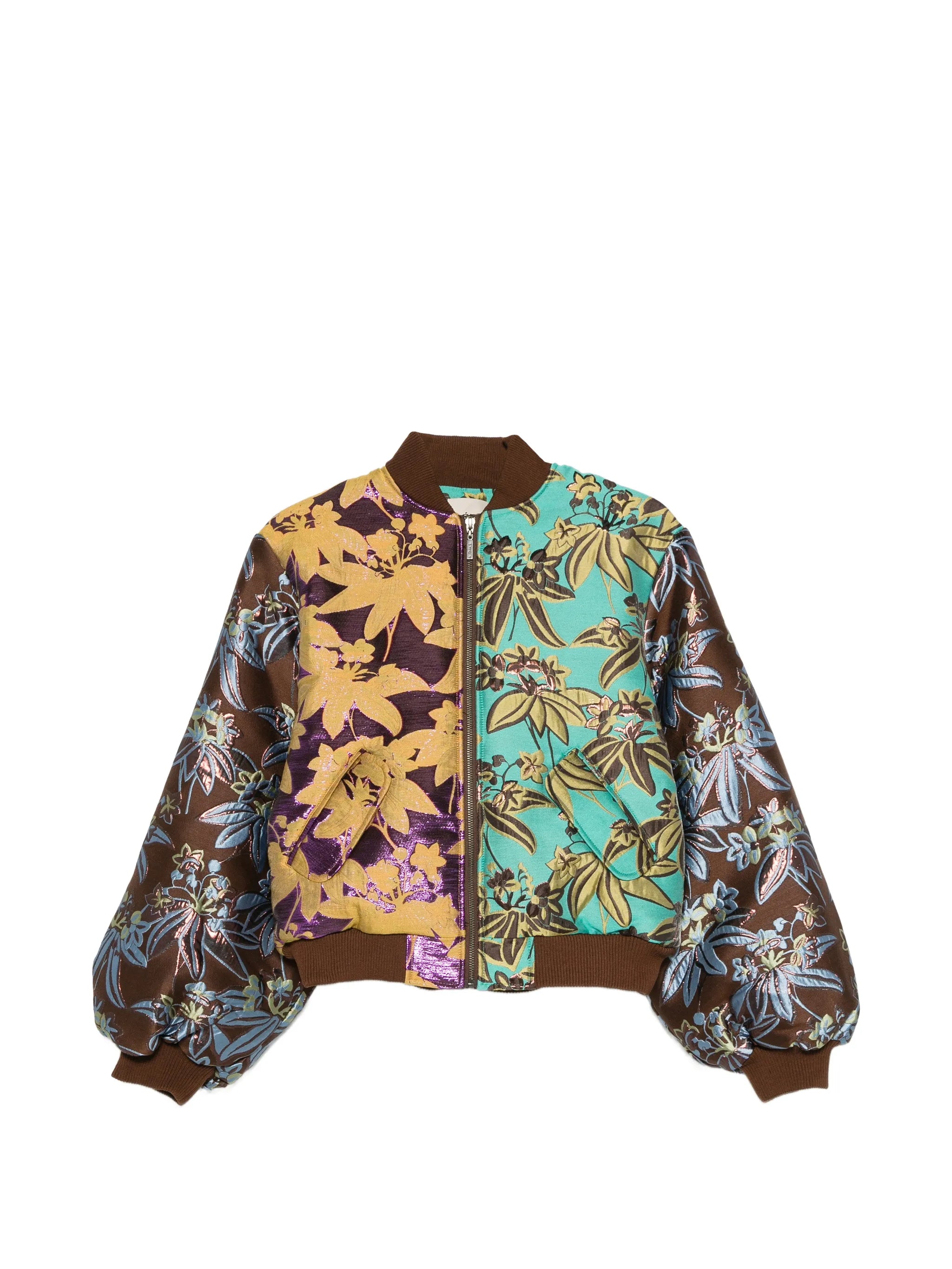 Bodie jacquard bomber jacket
