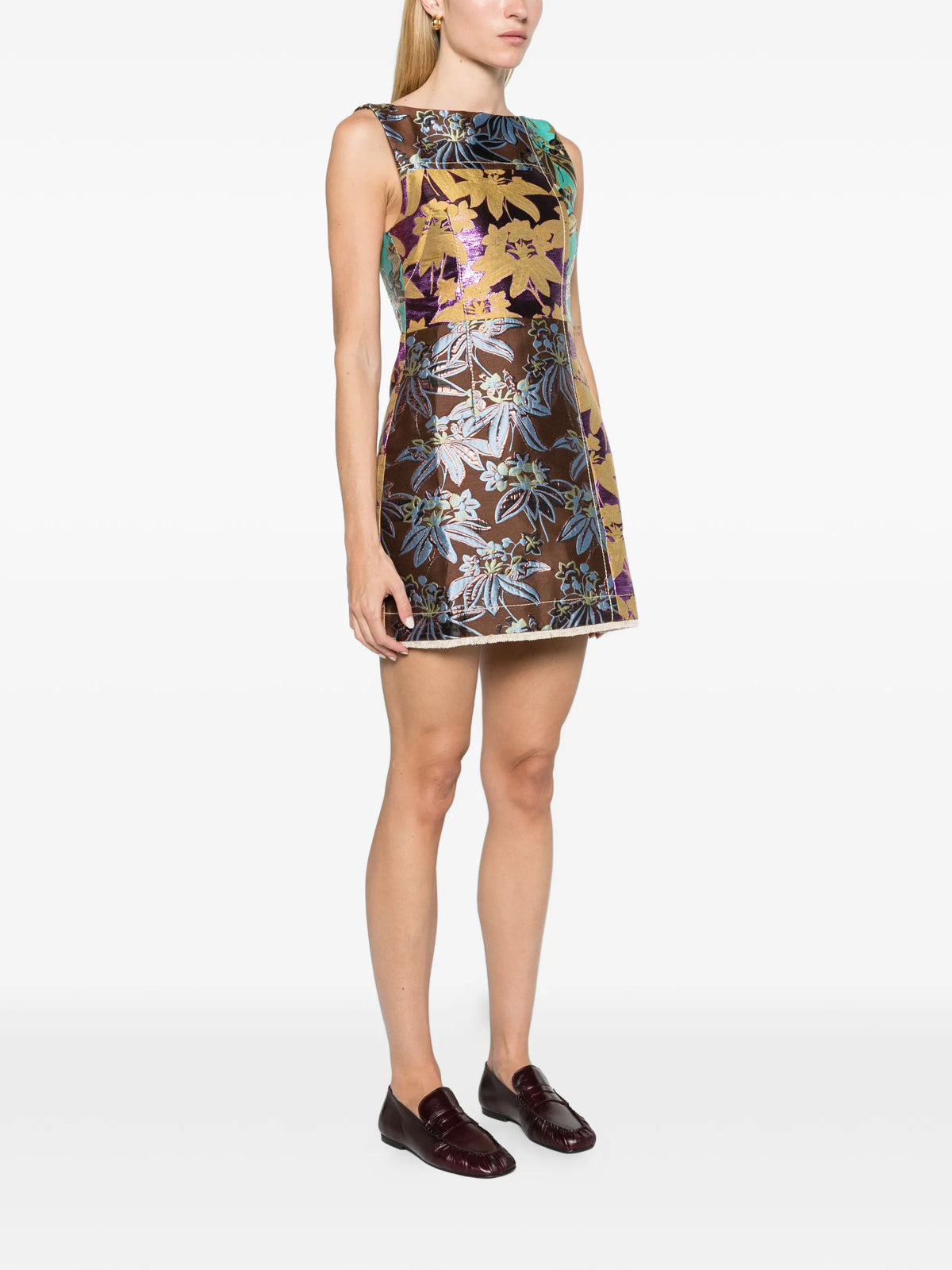 Bodie jacquard mini dress