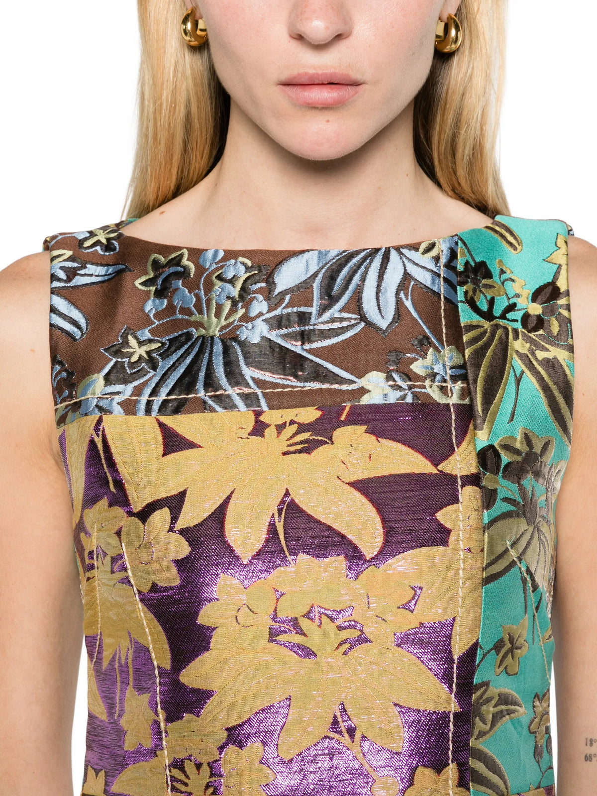 Bodie jacquard mini dress