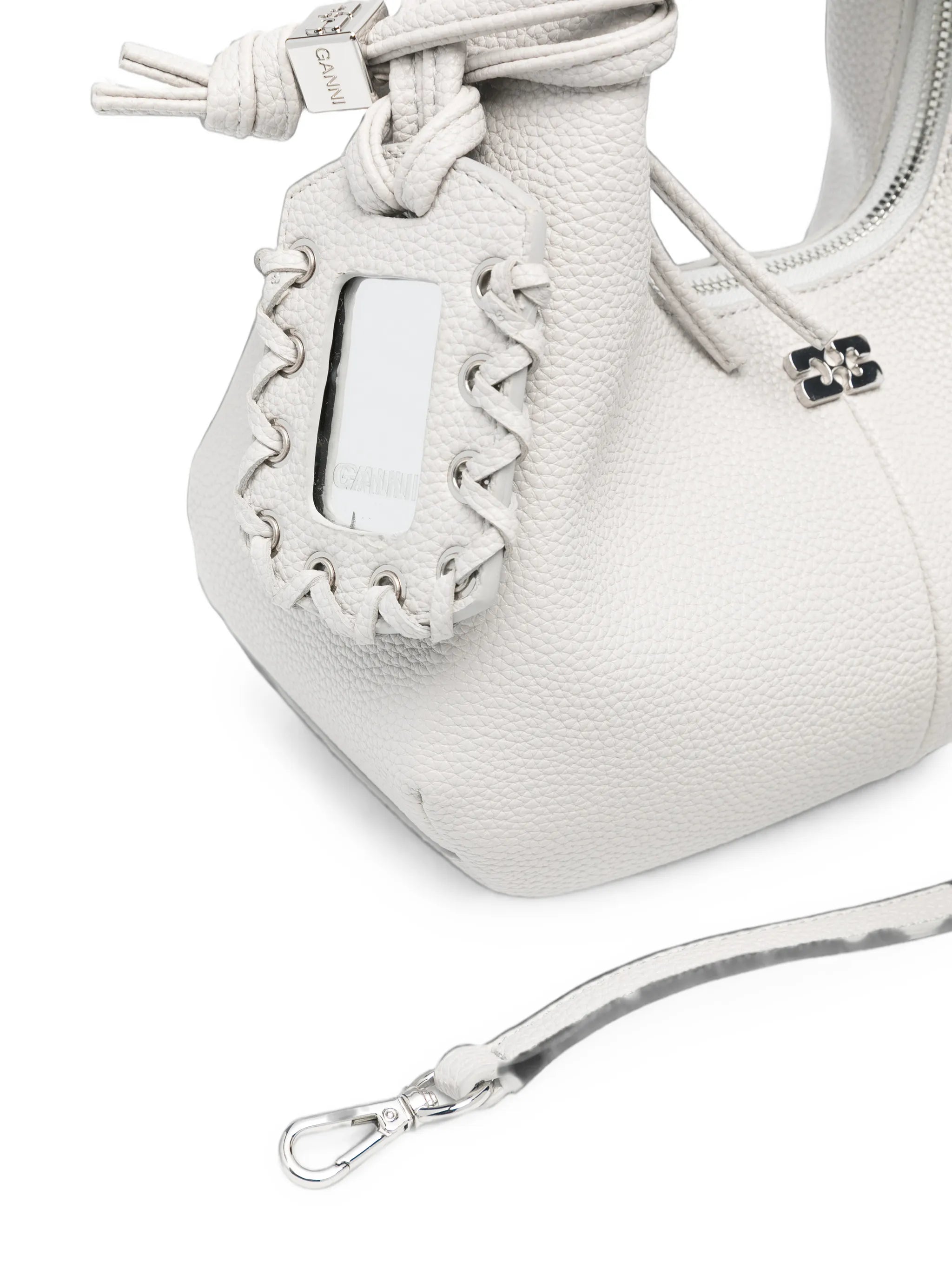 Bou knotted leather tote bag