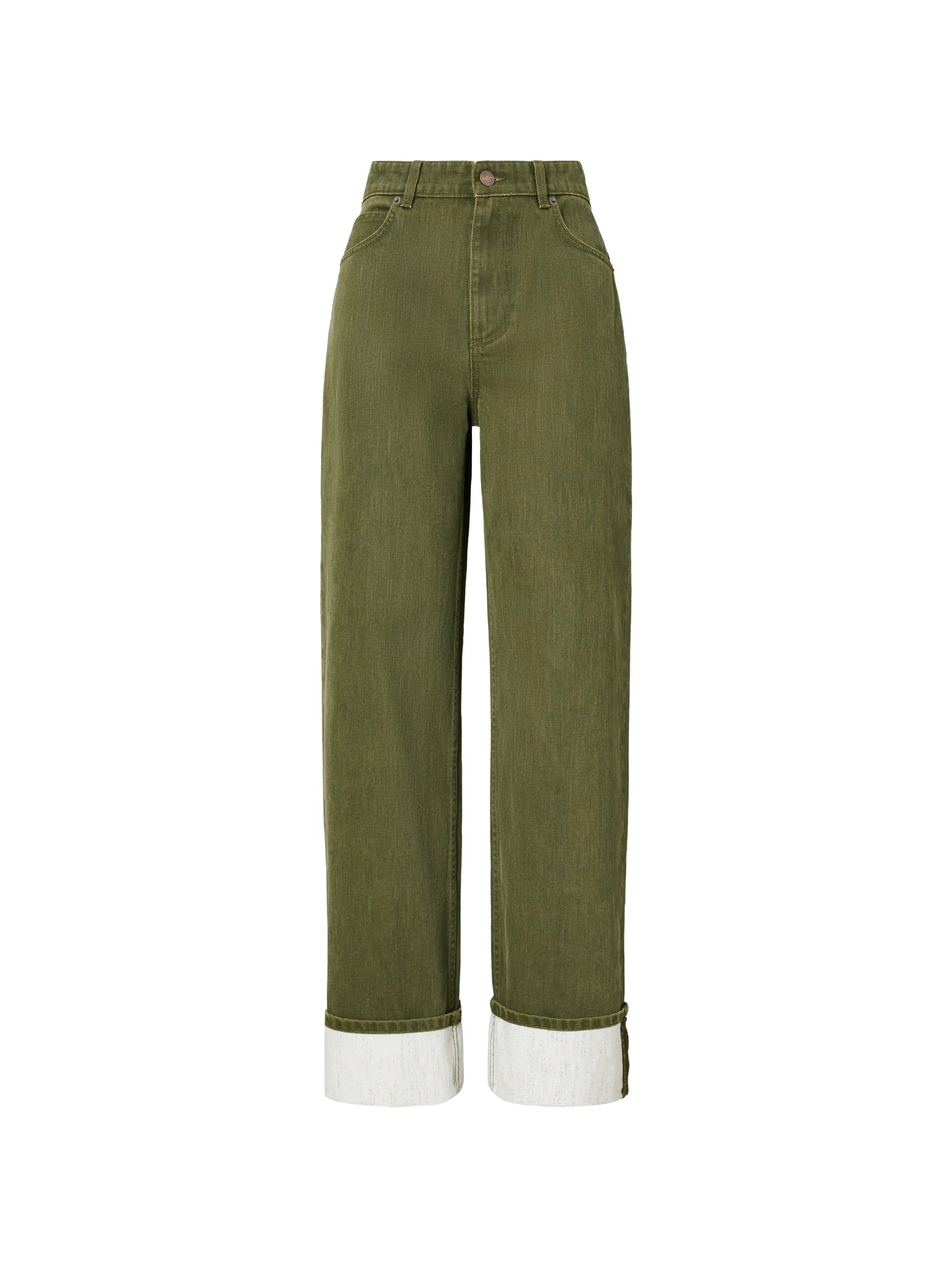 cuffed jeans
