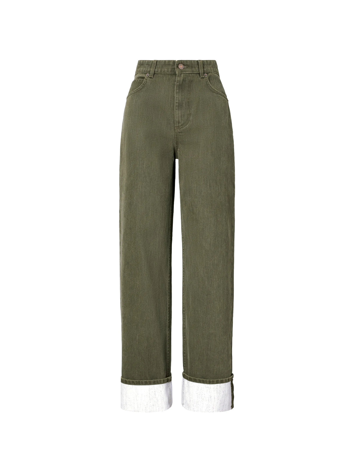 cuffed jeans