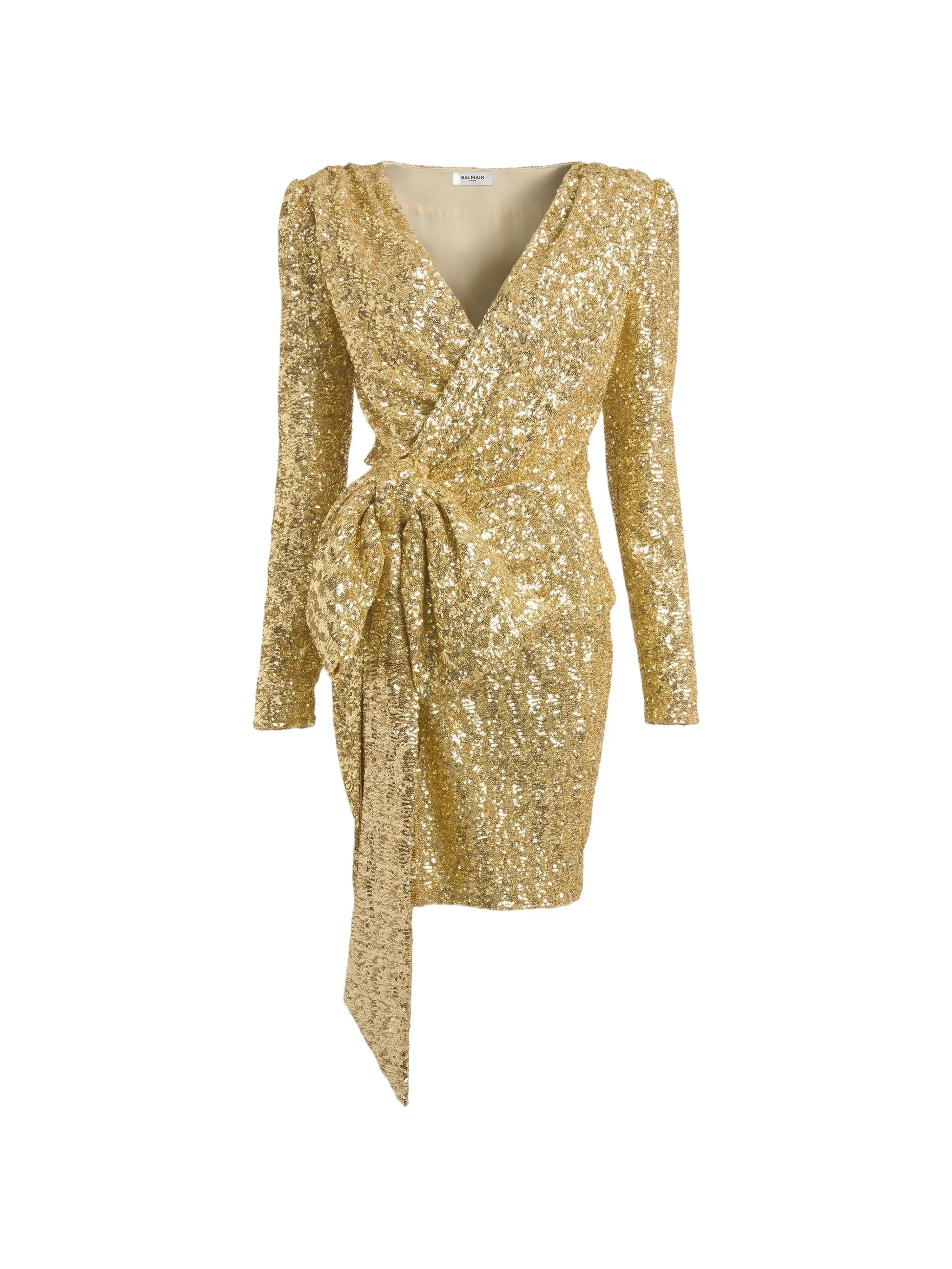 sequinned dress