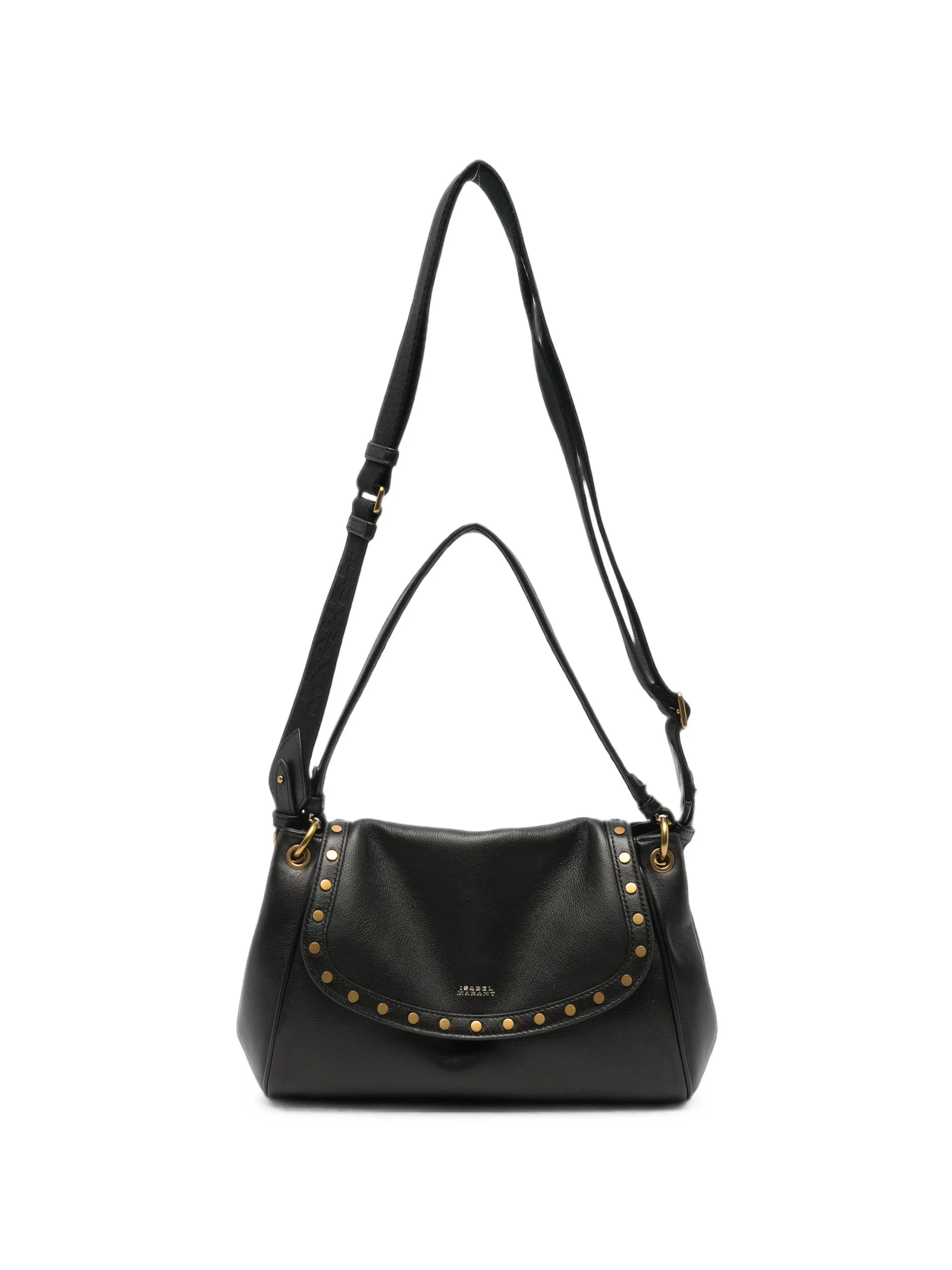 medium Chany stud-embellished leather shoulder bag