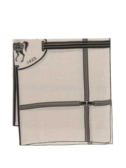 equestrian-print scarf