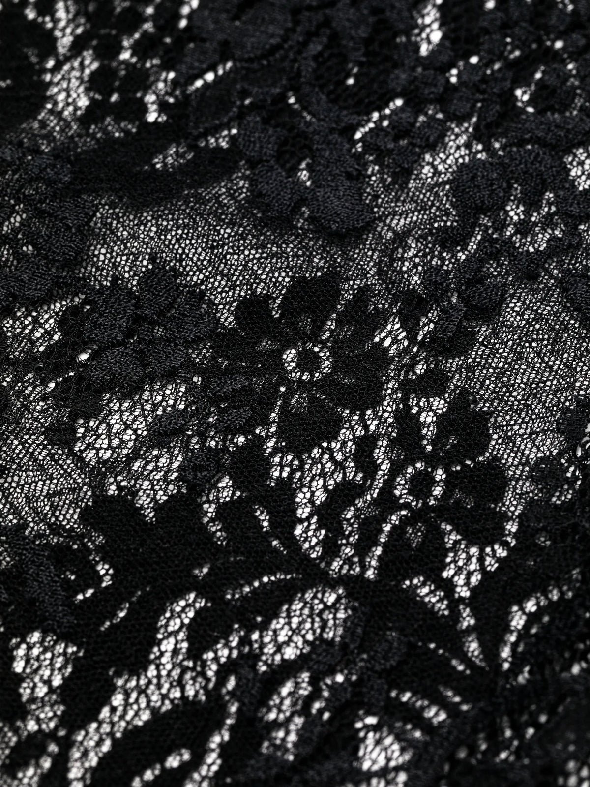 floral-lace tights