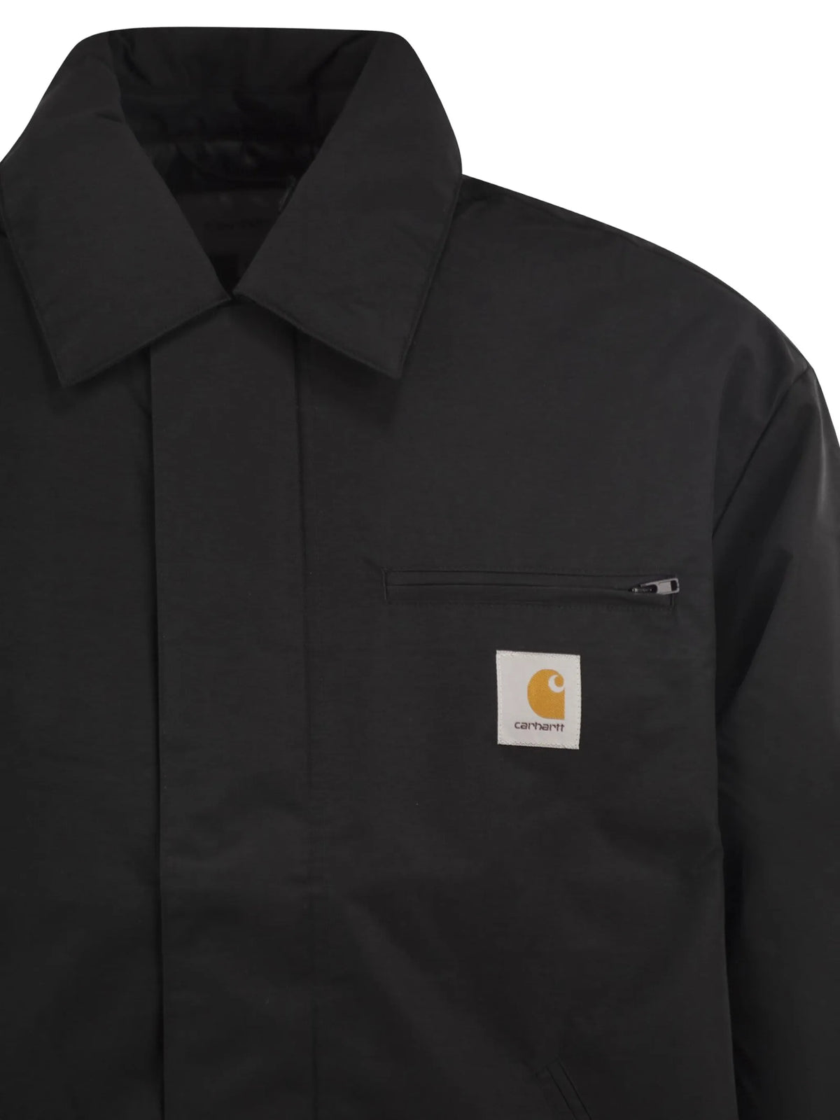 Stanwood padded logo-patch jacket