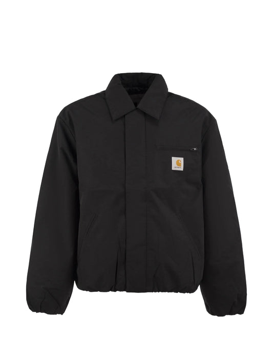 Stanwood padded logo-patch jacket