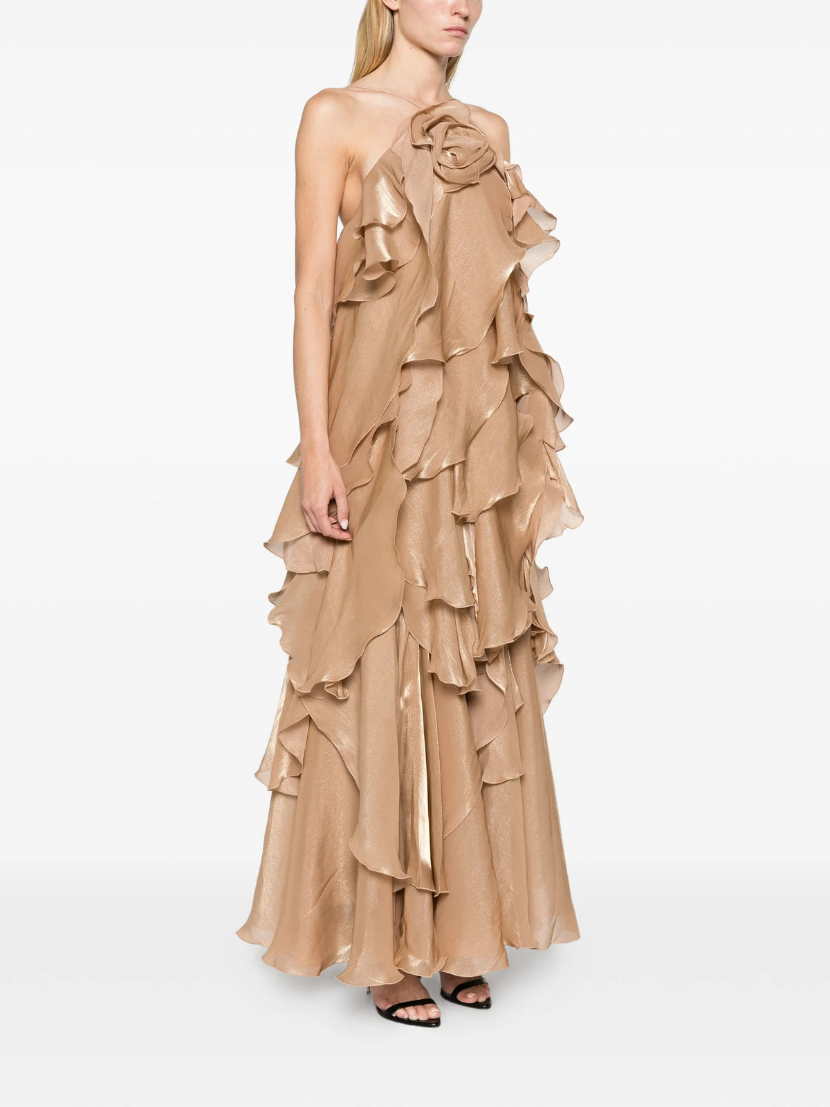 ruffled Marlo gown