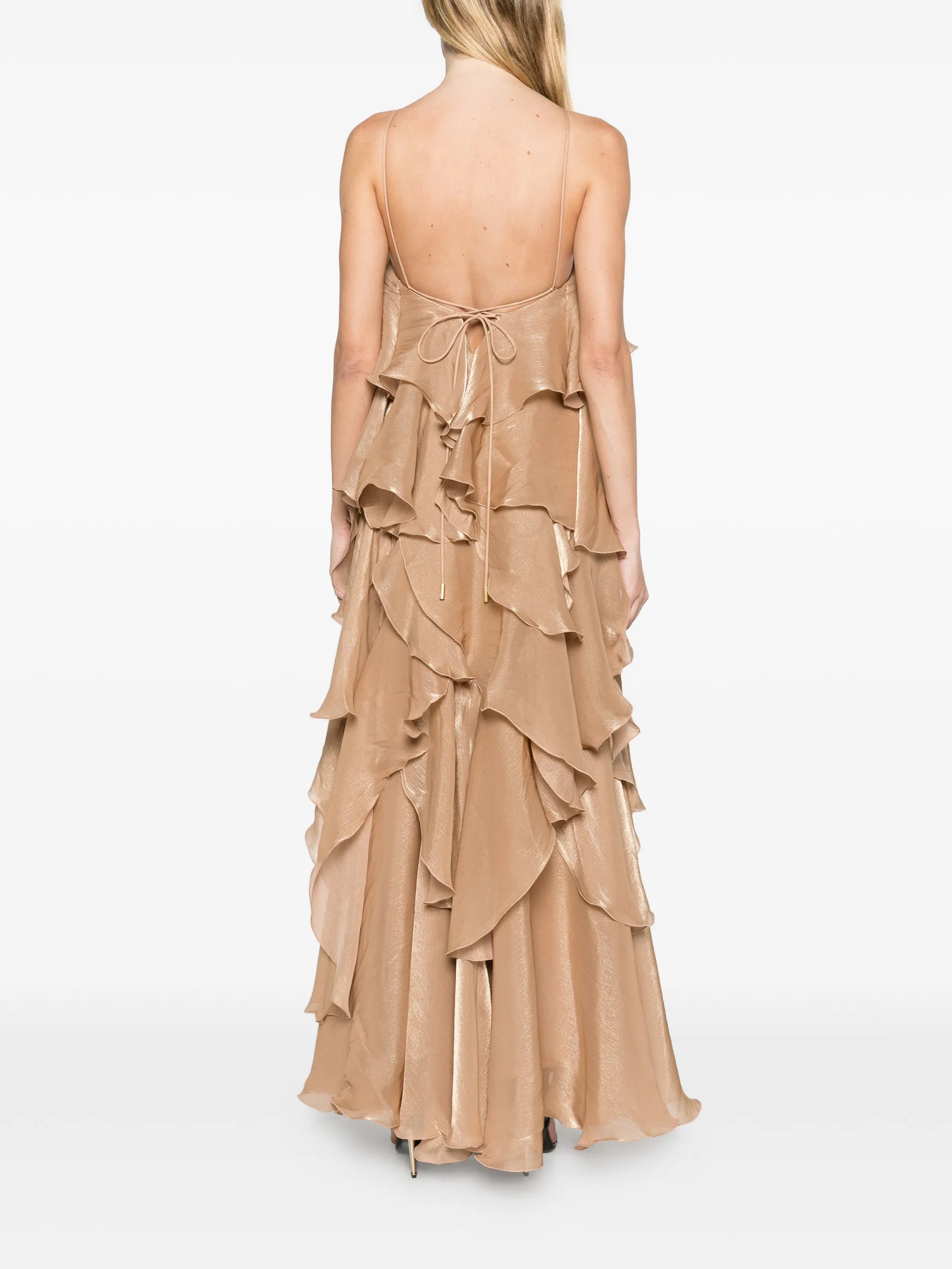 ruffled Marlo gown