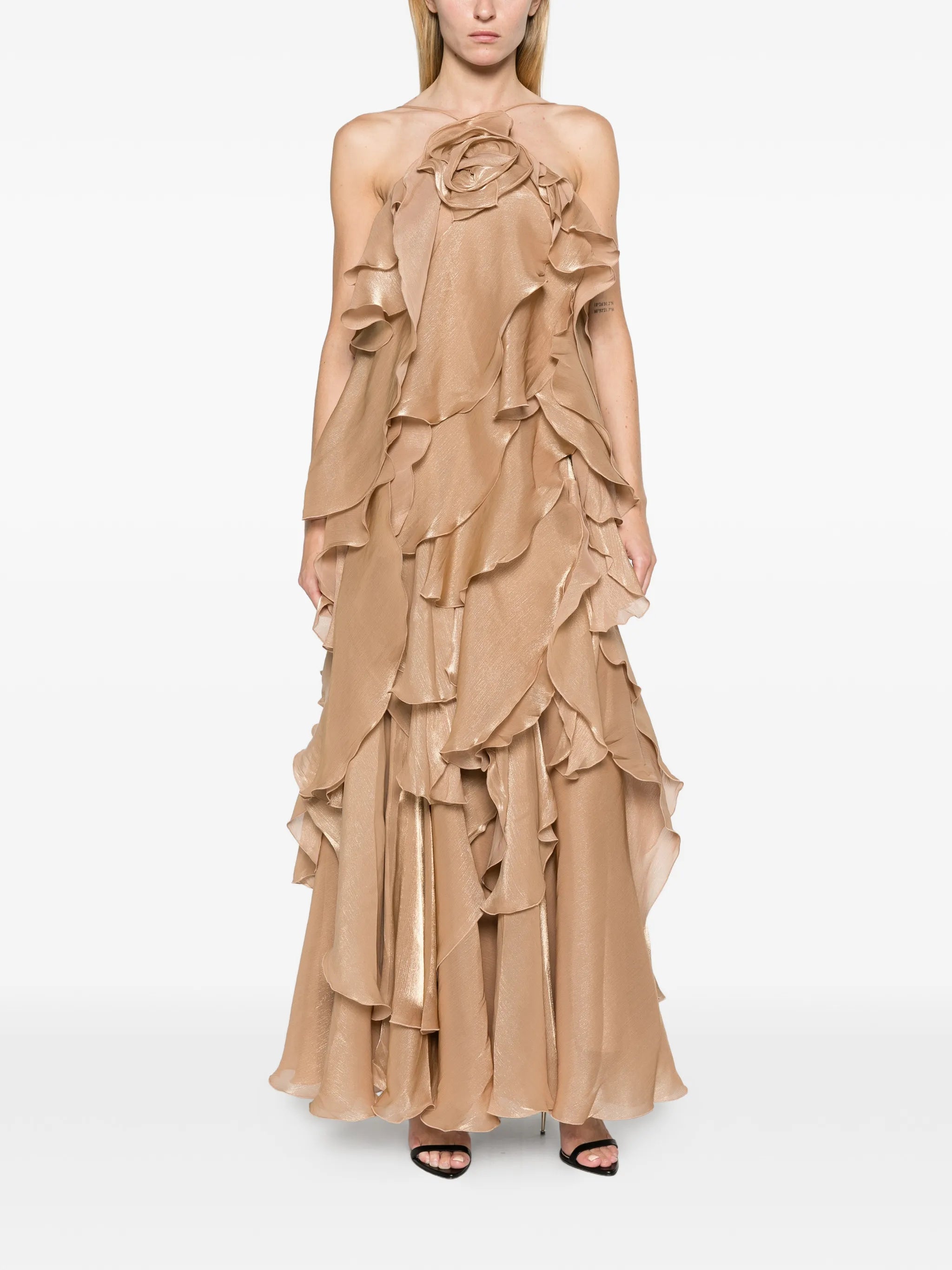 ruffled Marlo gown