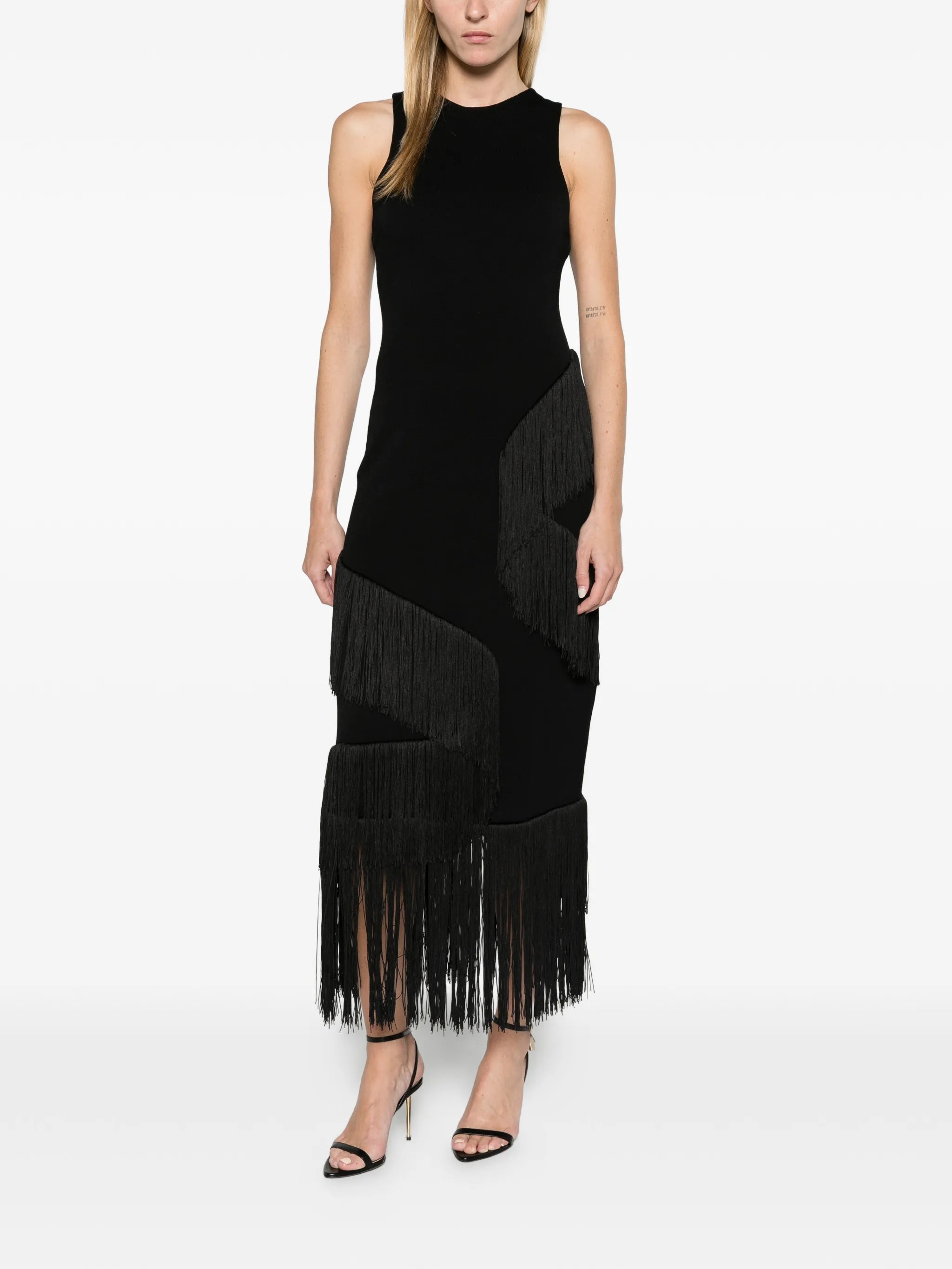 Align knit maxi dress