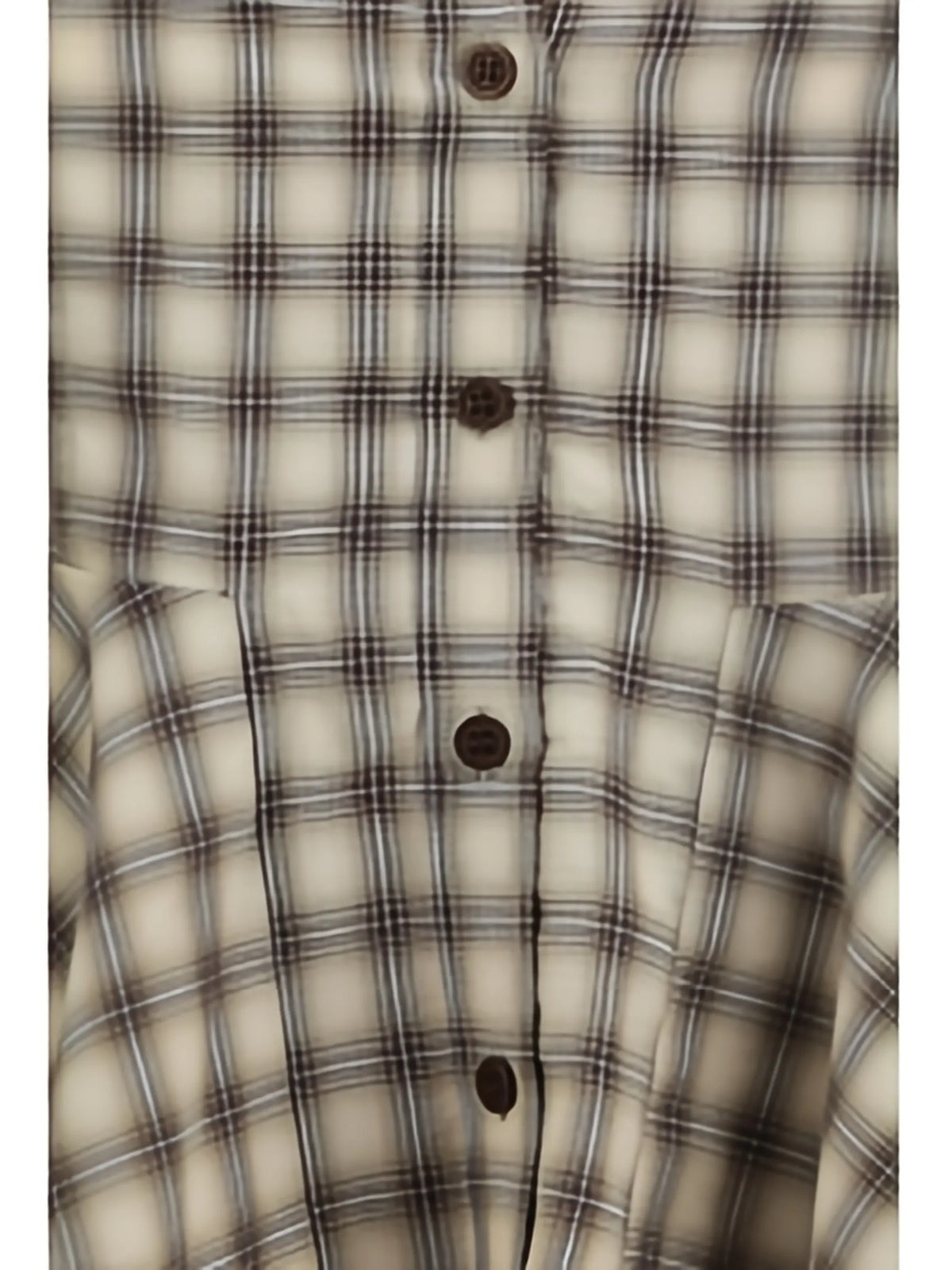 check peplum shirt