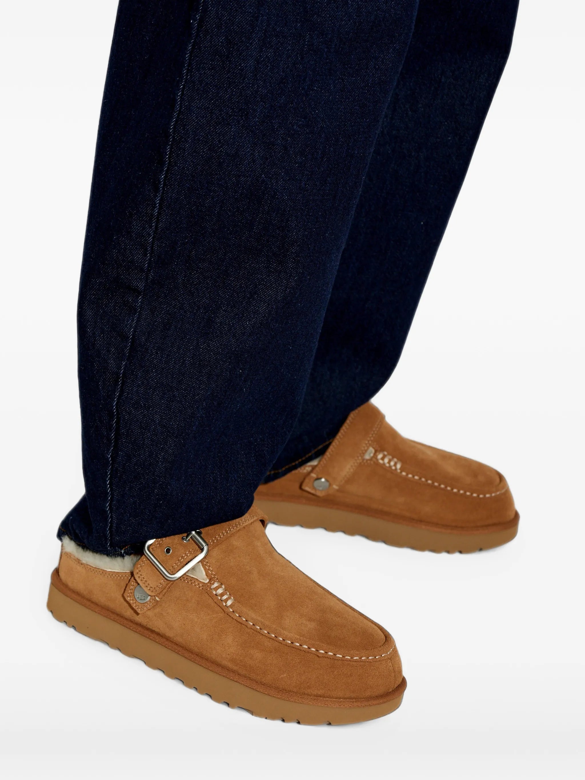 Goldenstar Evelina Clog suede slippers