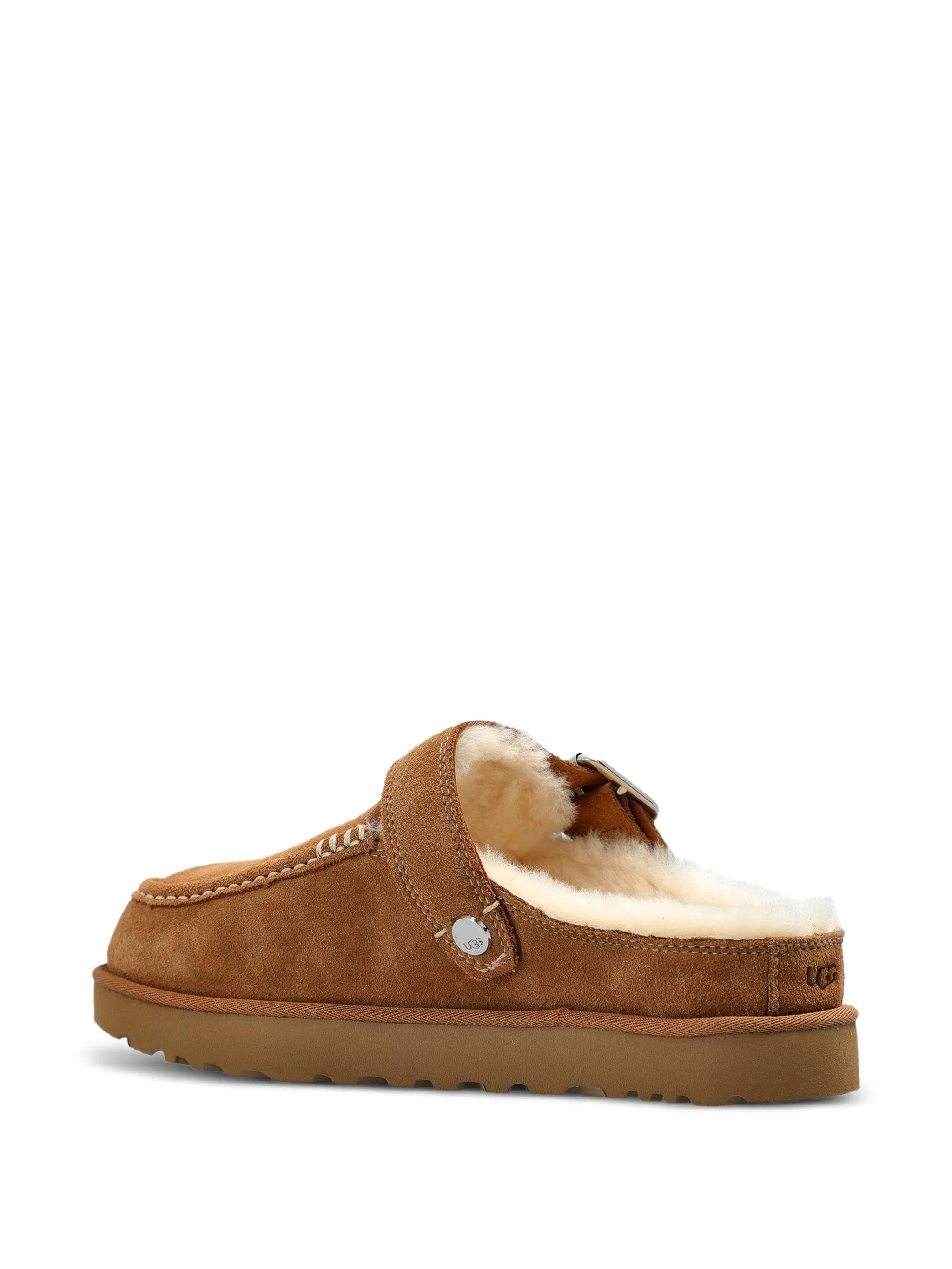 Goldenstar Evelina Clog suede slippers