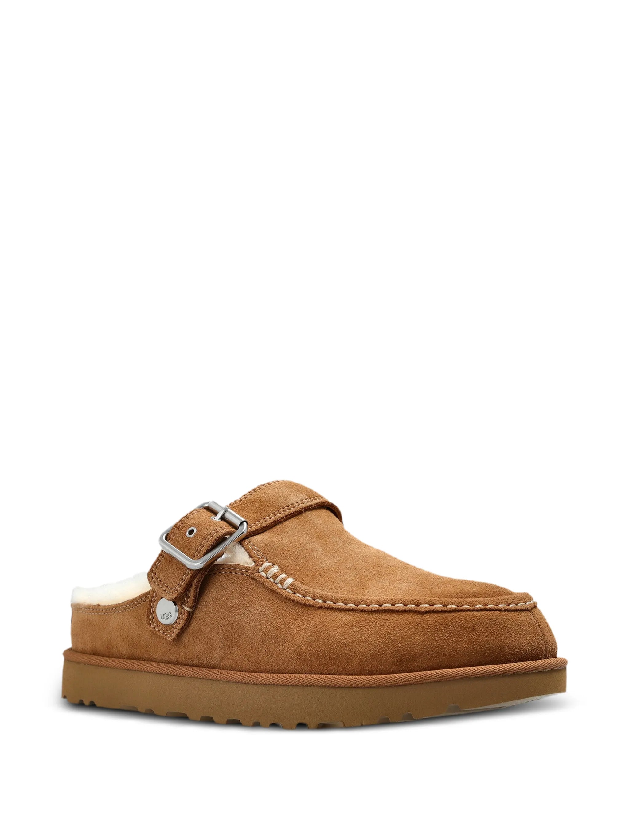 Goldenstar Evelina Clog suede slippers