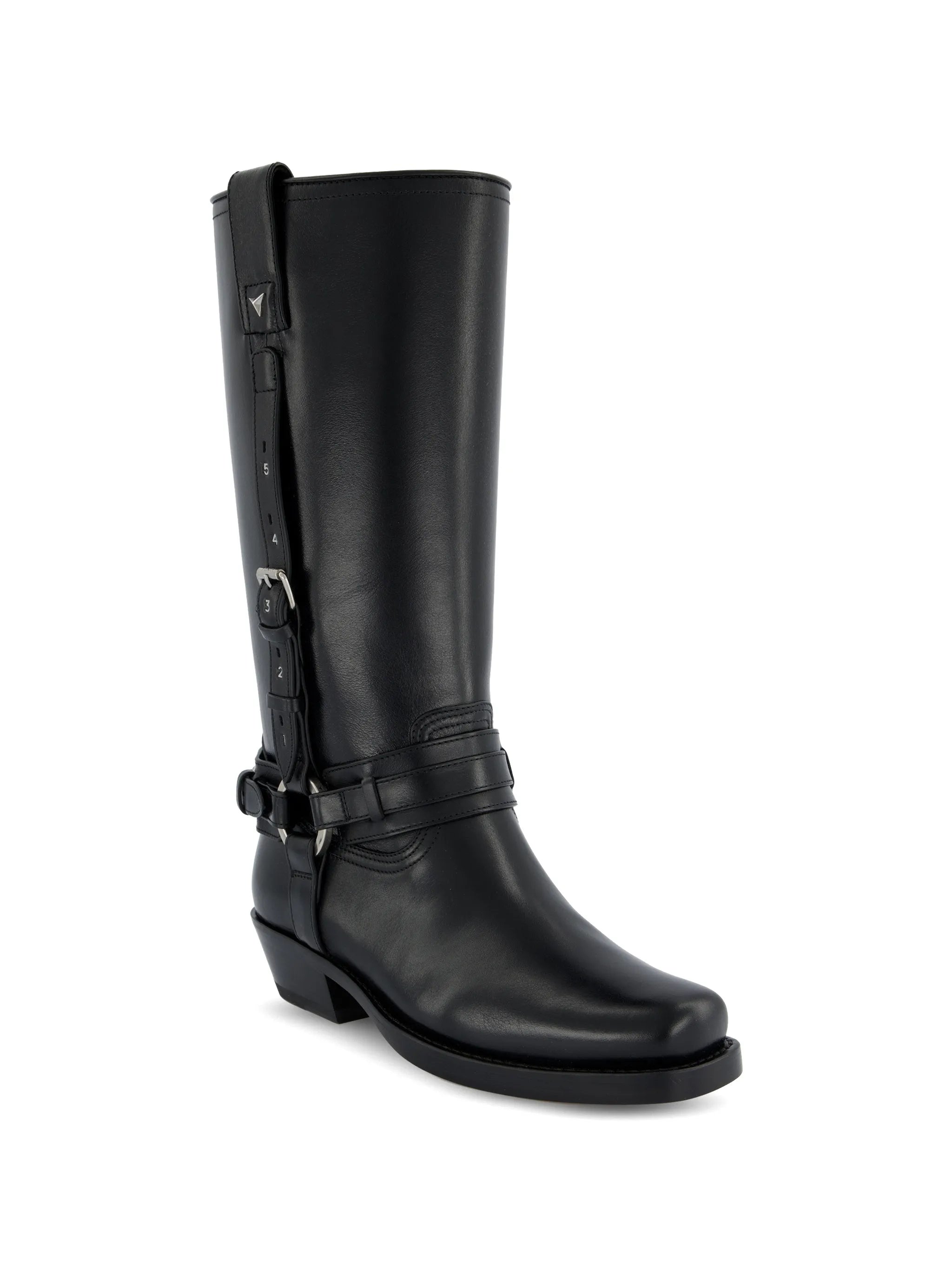 Count buckle-strap boots