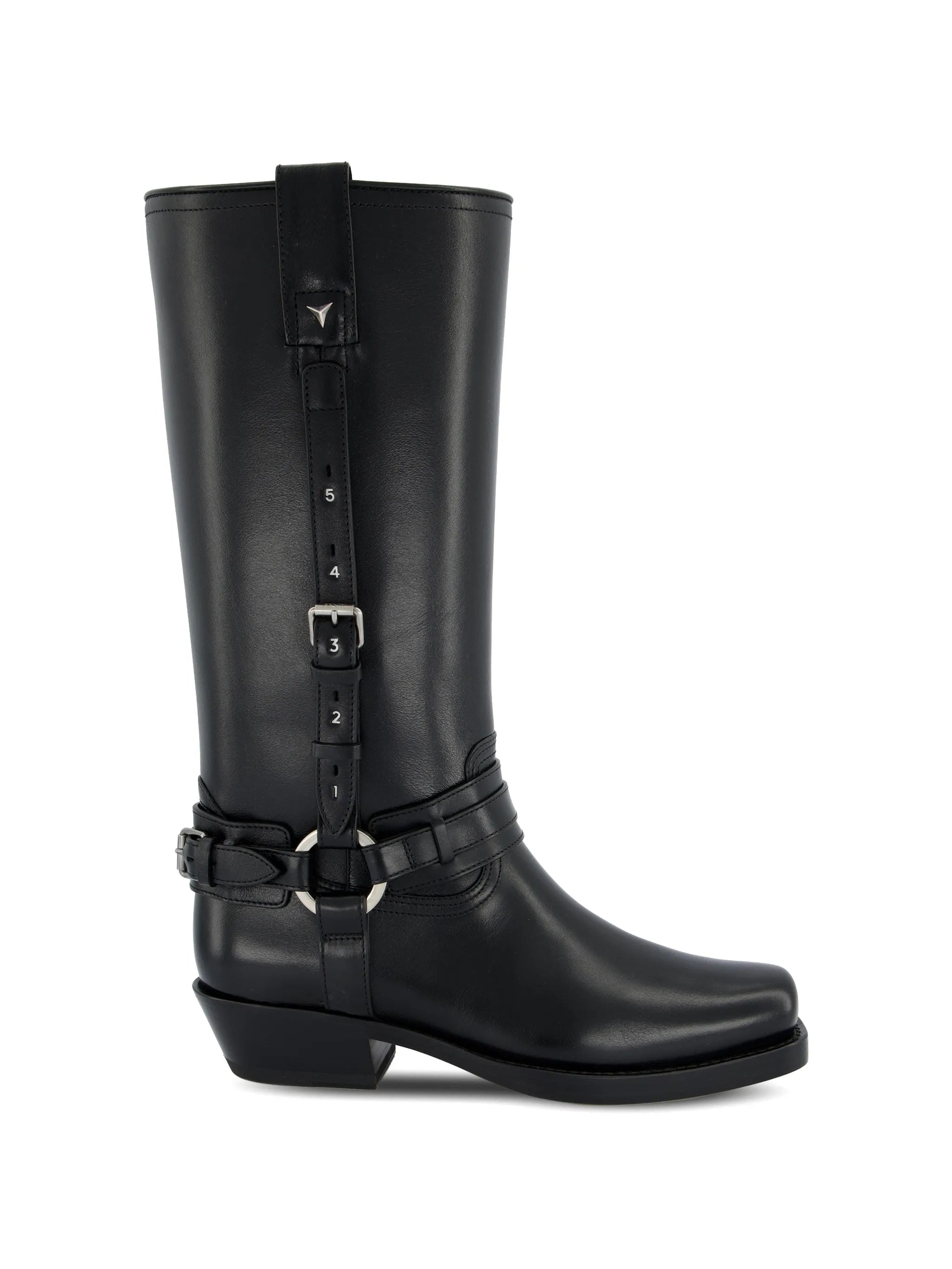 Count buckle-strap boots