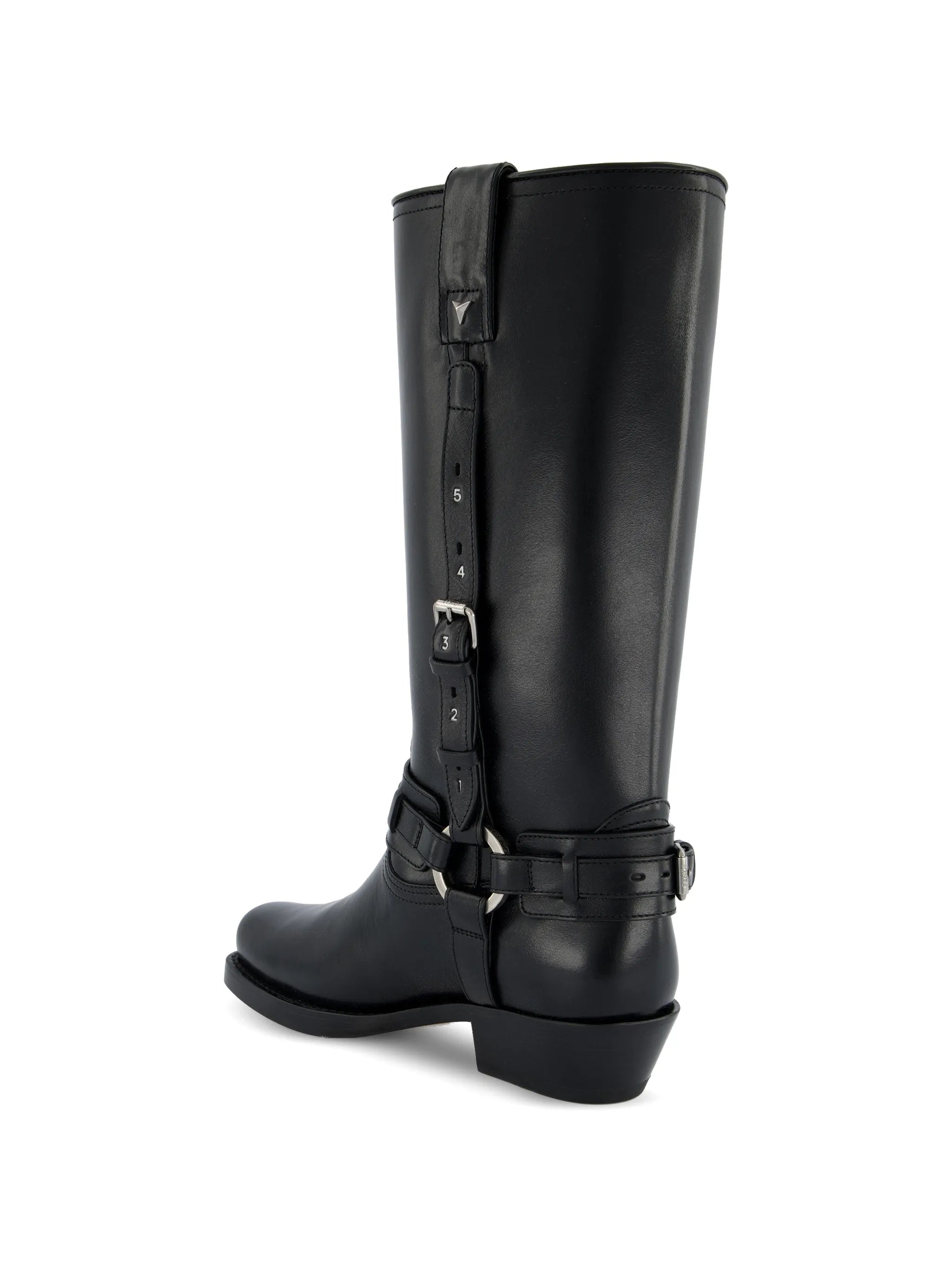Count buckle-strap boots