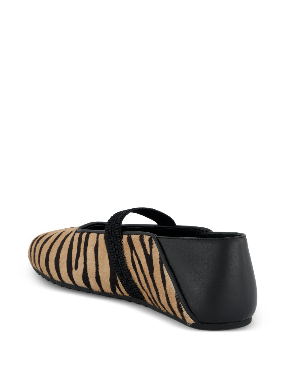 Academia animal-print ballet flats
