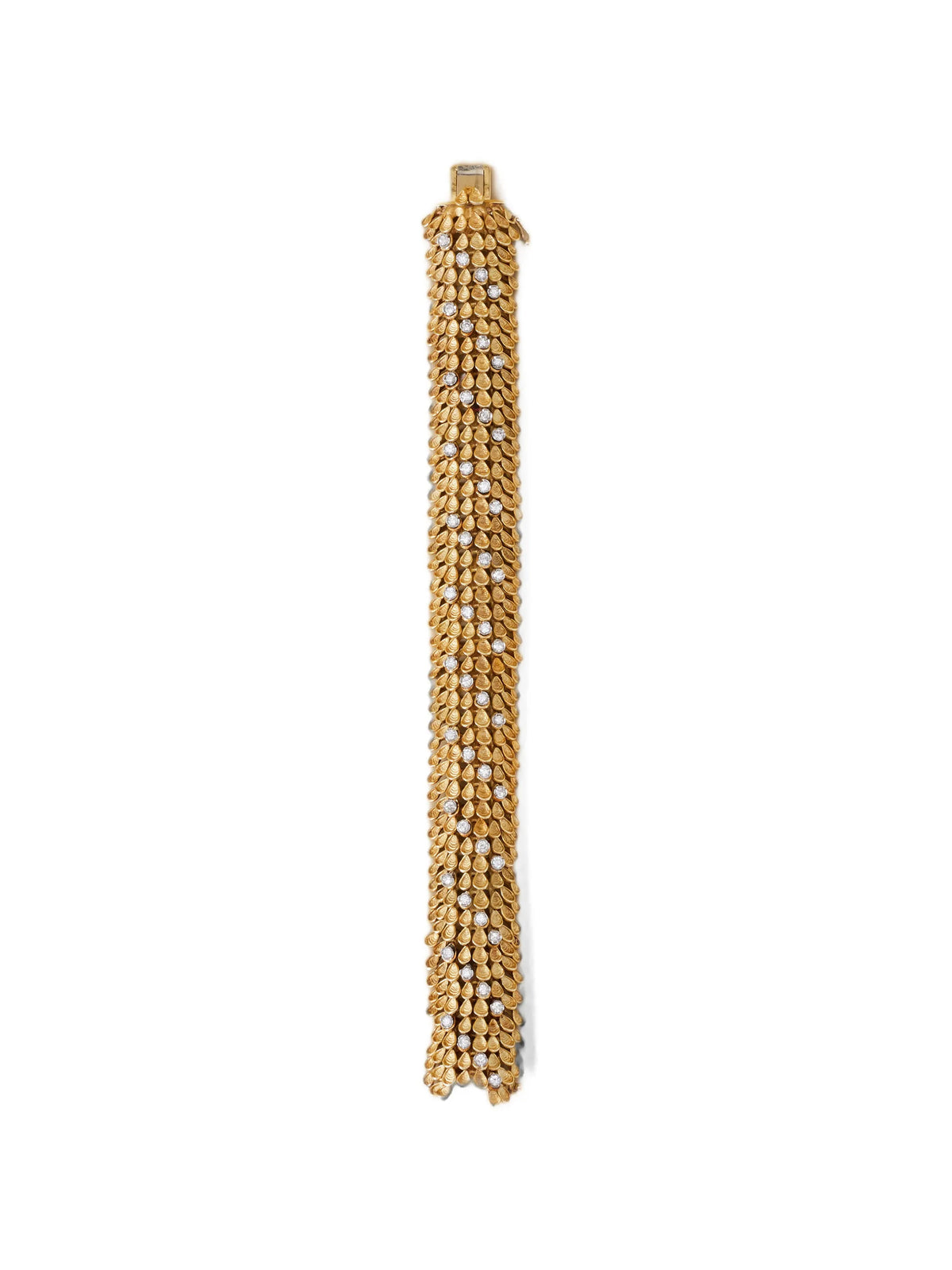 diamond textured bracelet
