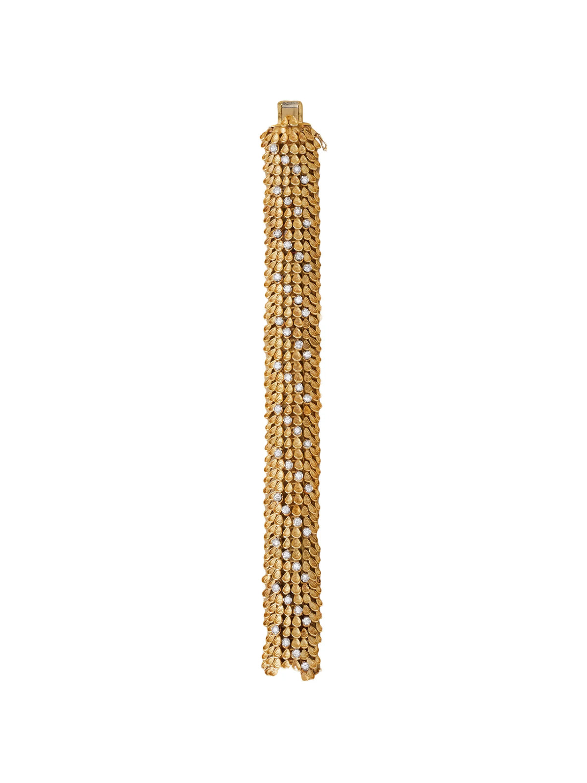 diamond textured bracelet