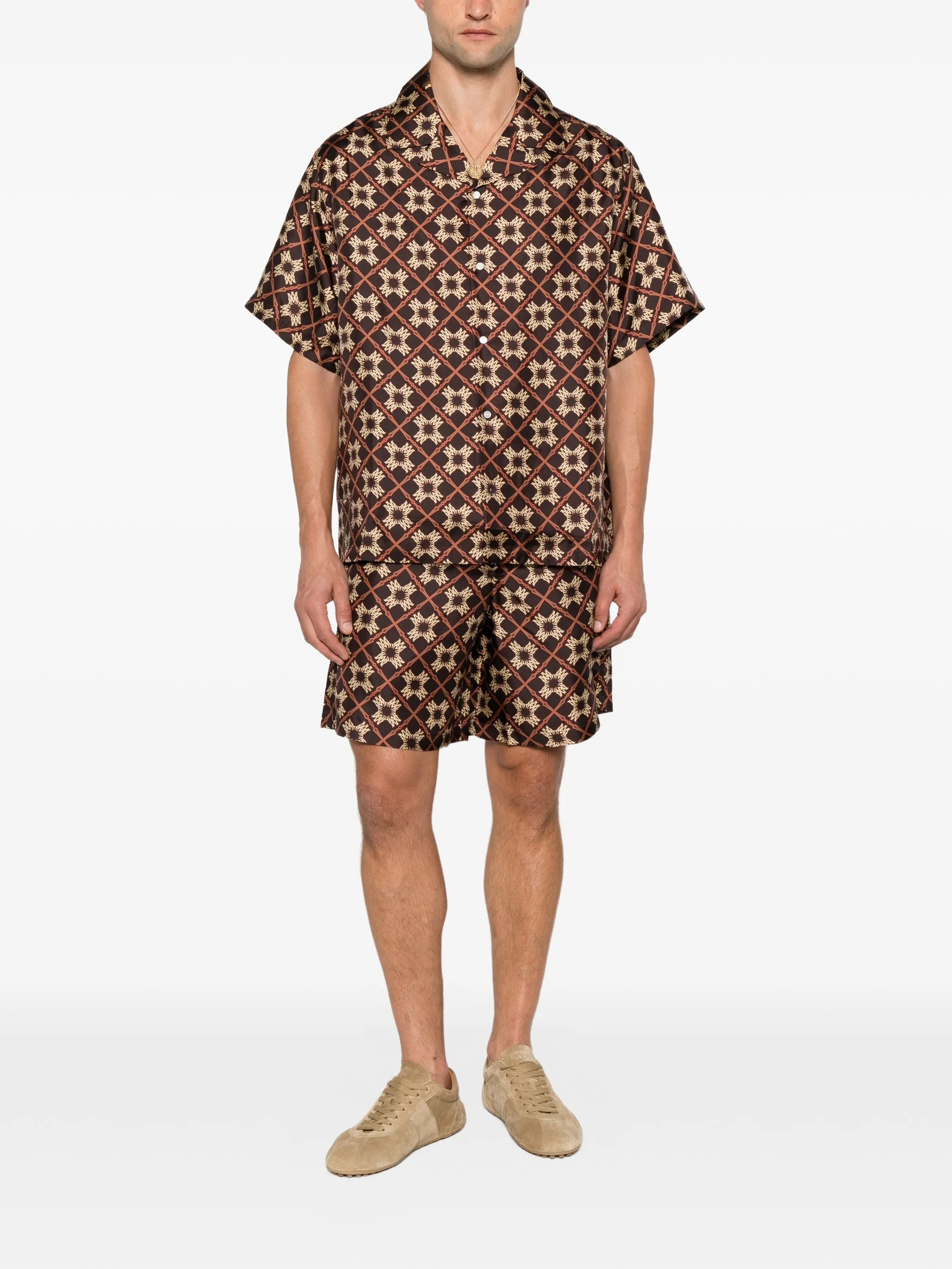 MA Quad drawstring bermuda shorts