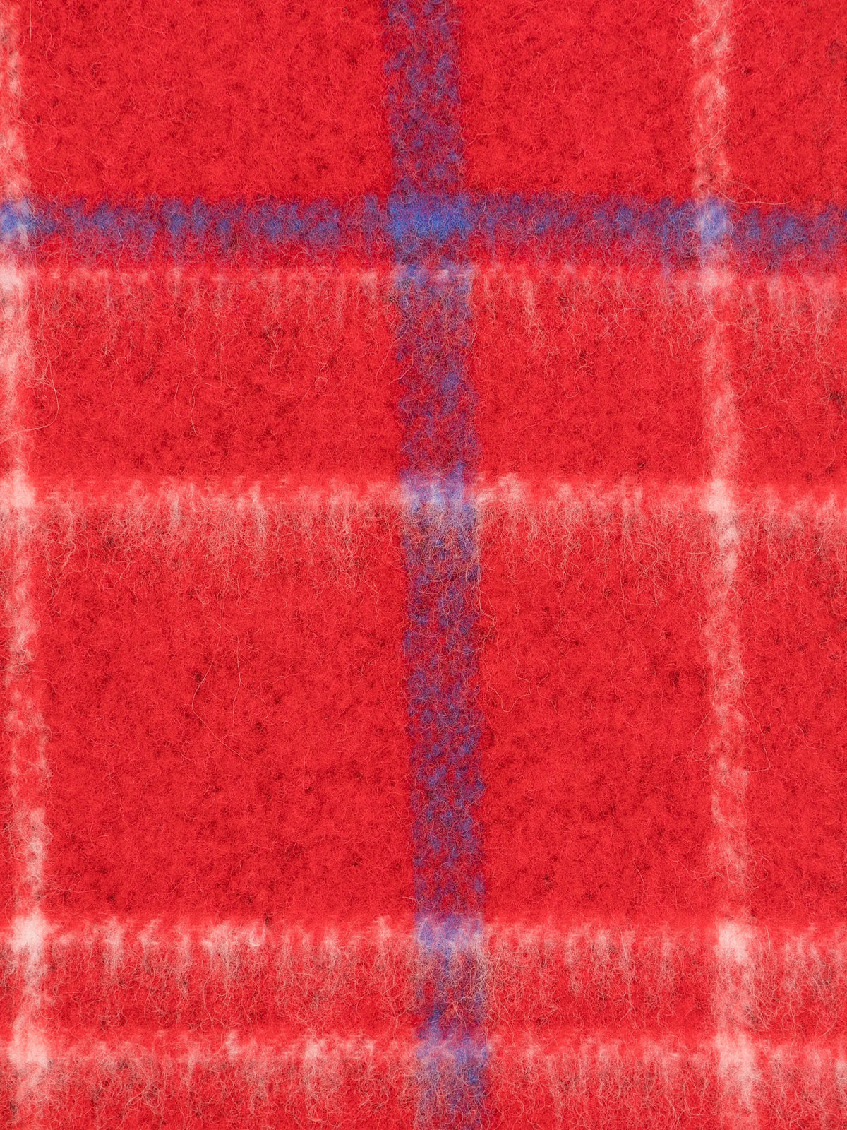 Orb-patch check scarf