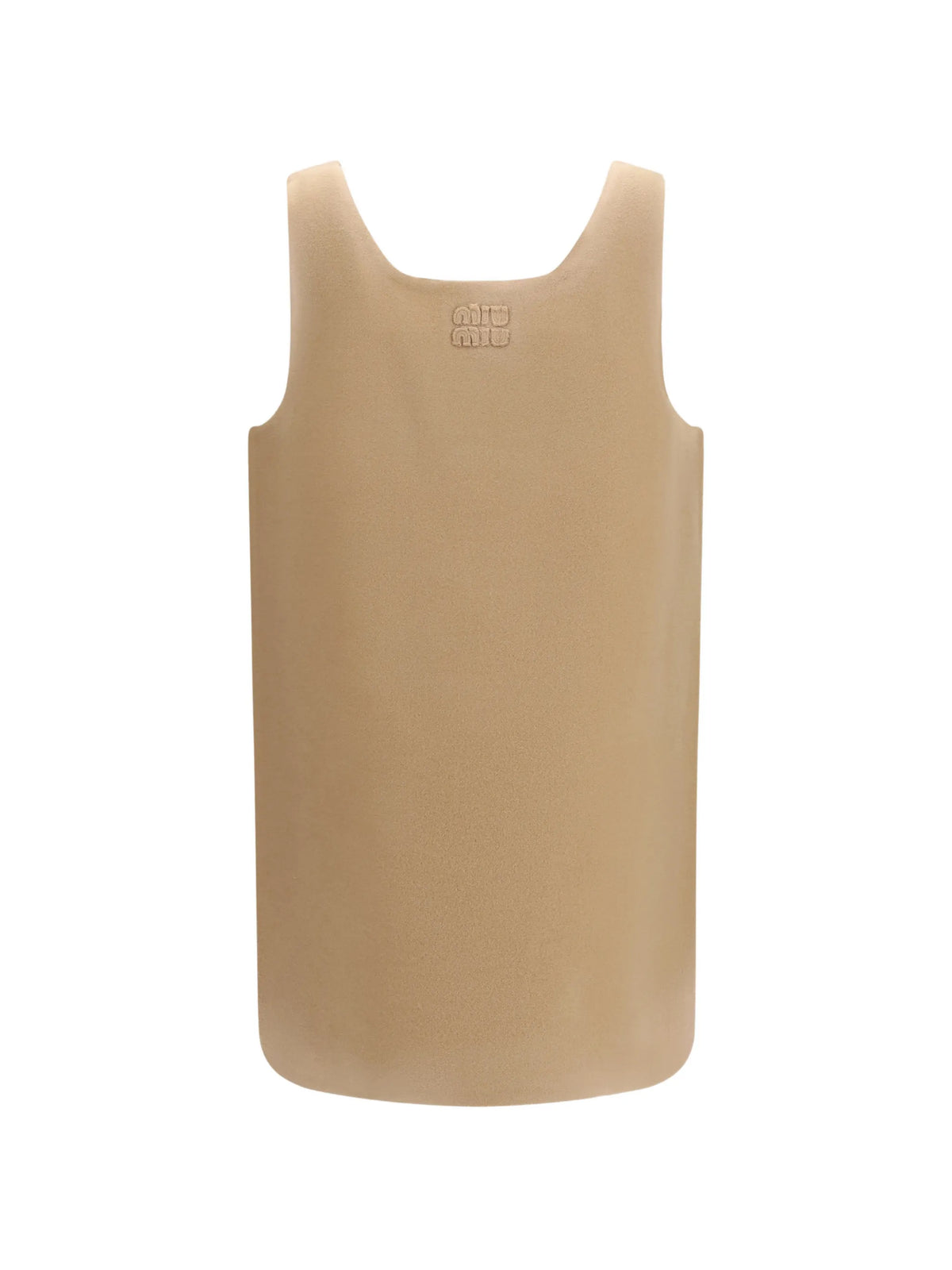 waxed double wool dress