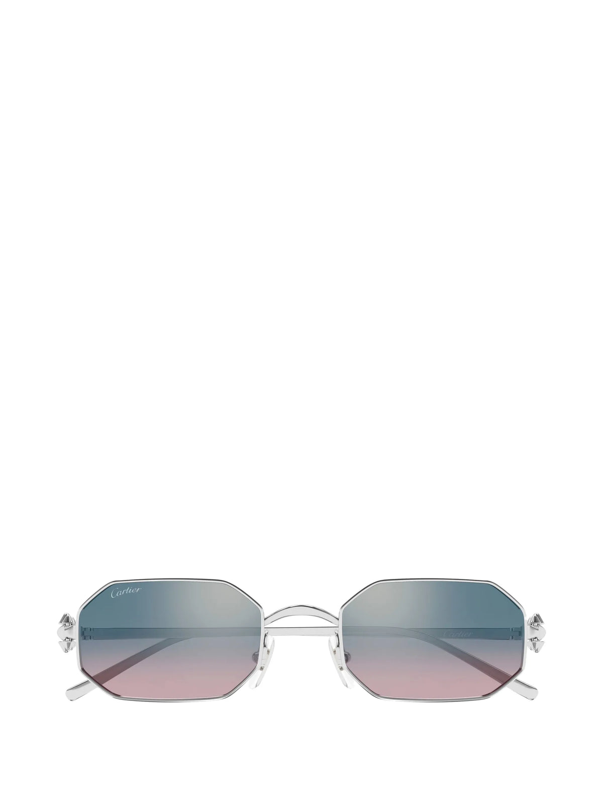 geometric-frame sunglasses
