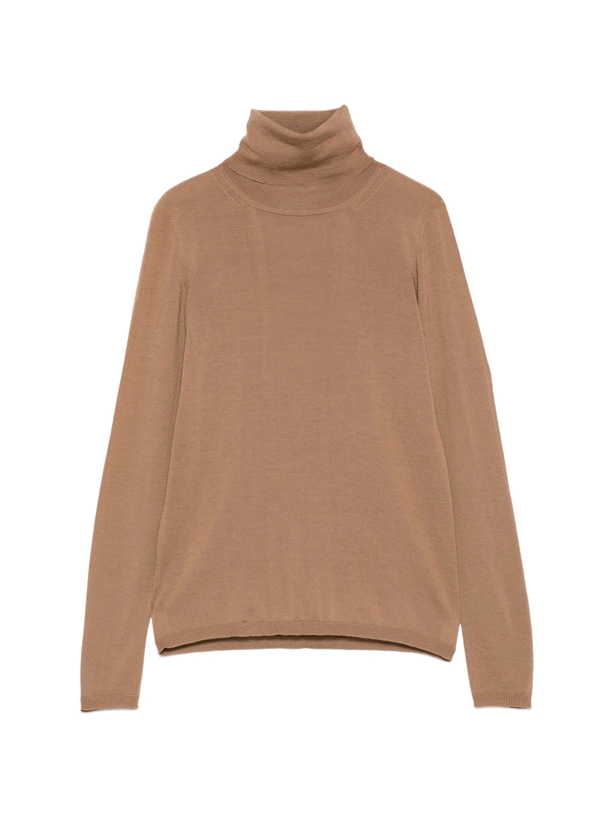 roll-neck long-sleeve sweater