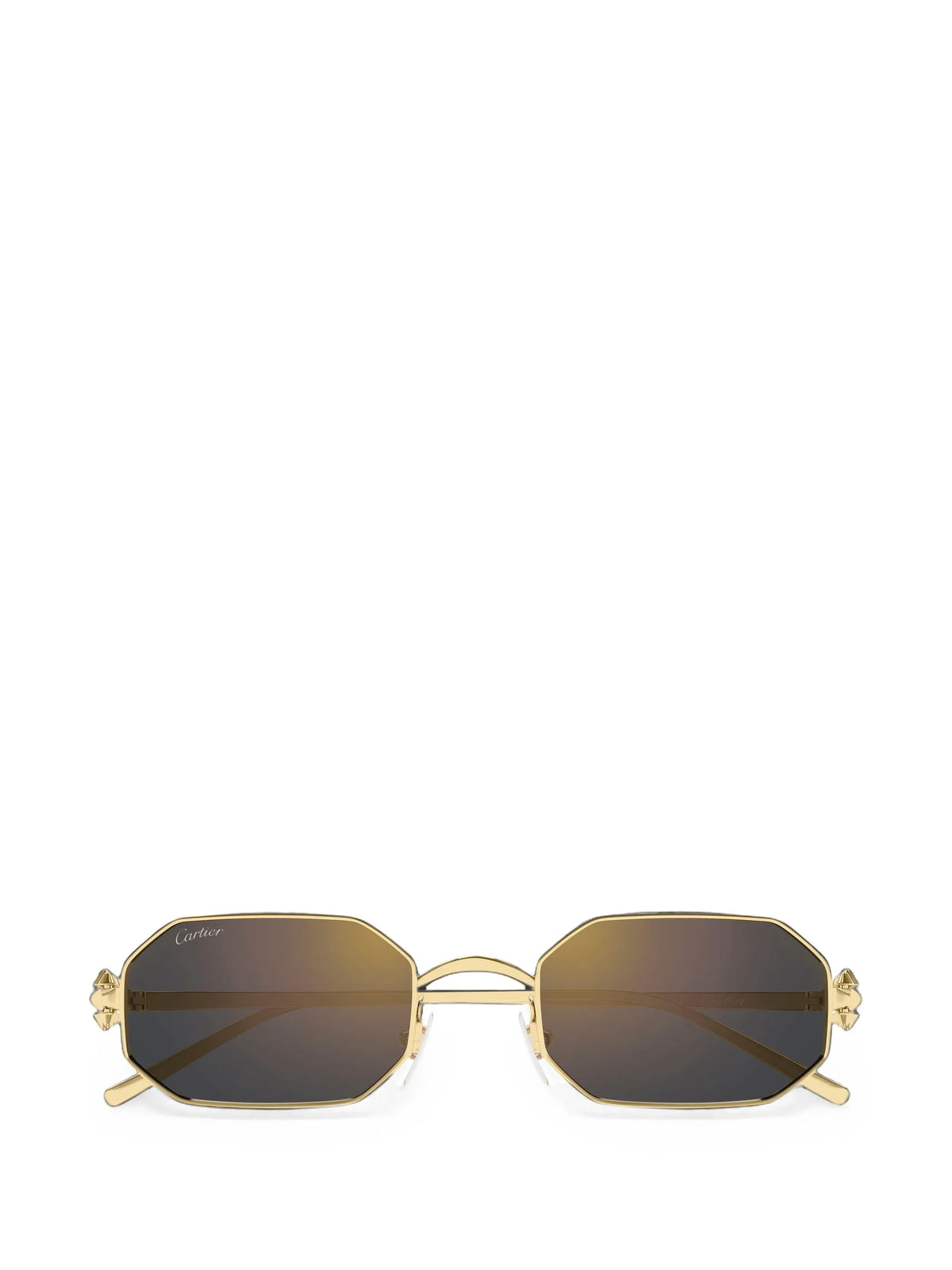 geometric-frame sunglasses