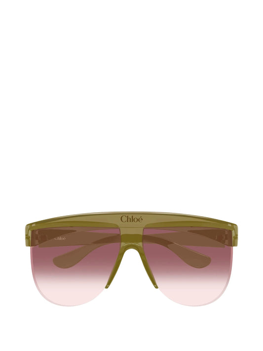 Explorer geometric-frame sunglasses