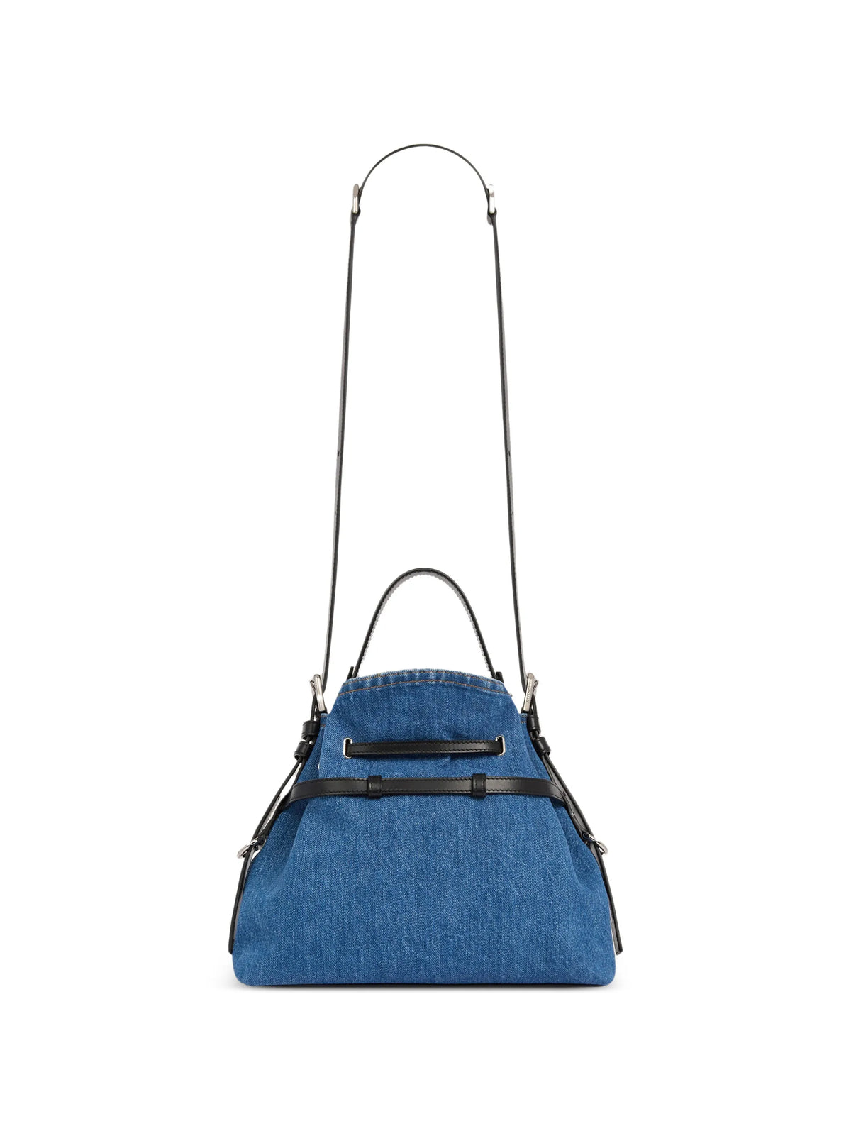 small Voyou bucket bag in denim
