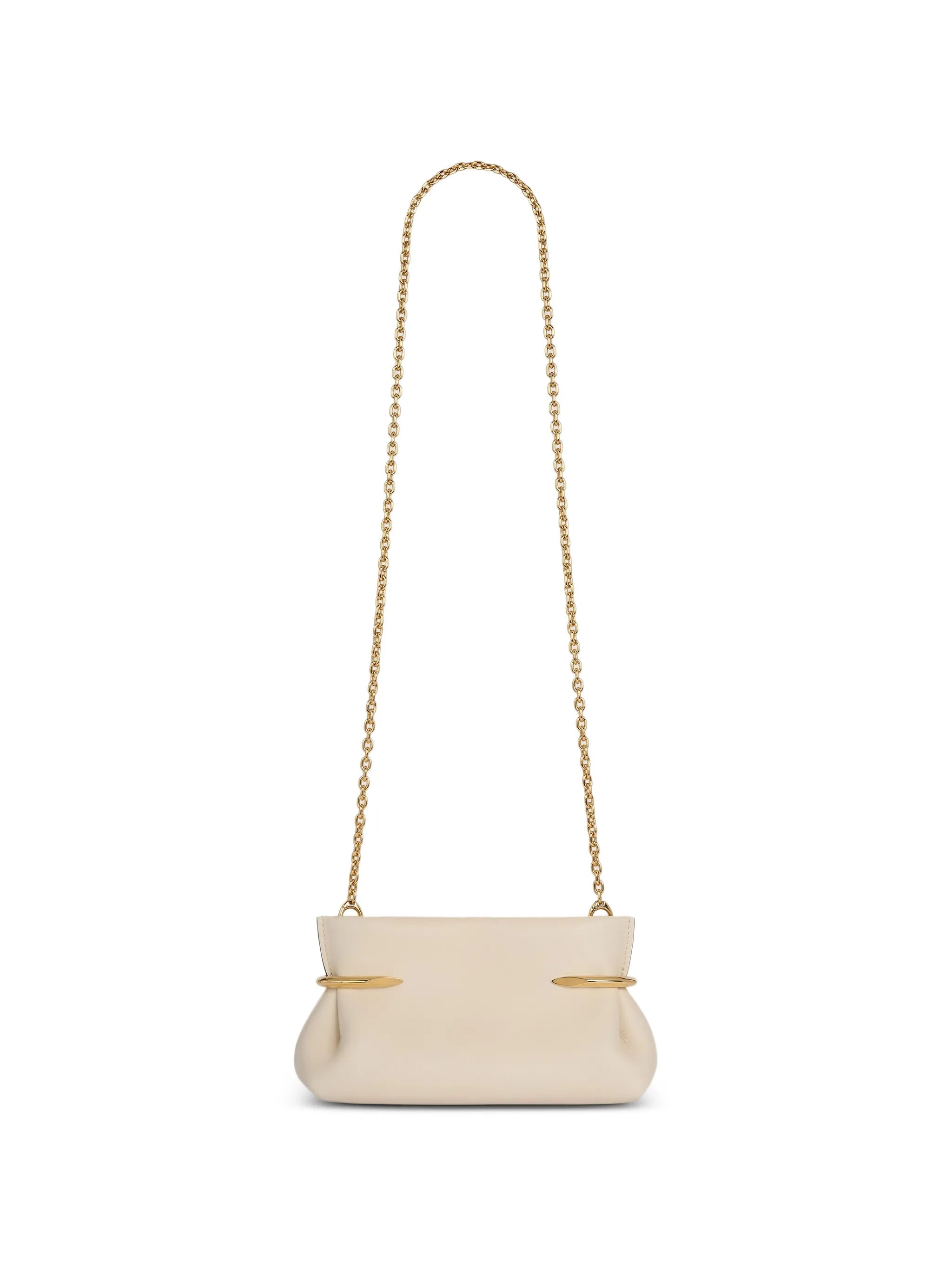Mini Pinch leather clutch bag
